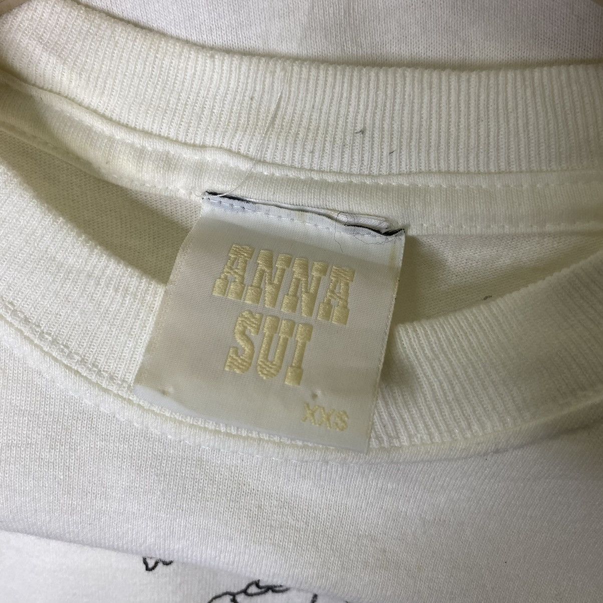 Japanese Brand × Vintage Vintage 1990s Anna Sui Tee Size US XXS / EU 40 - 3 Thumbnail