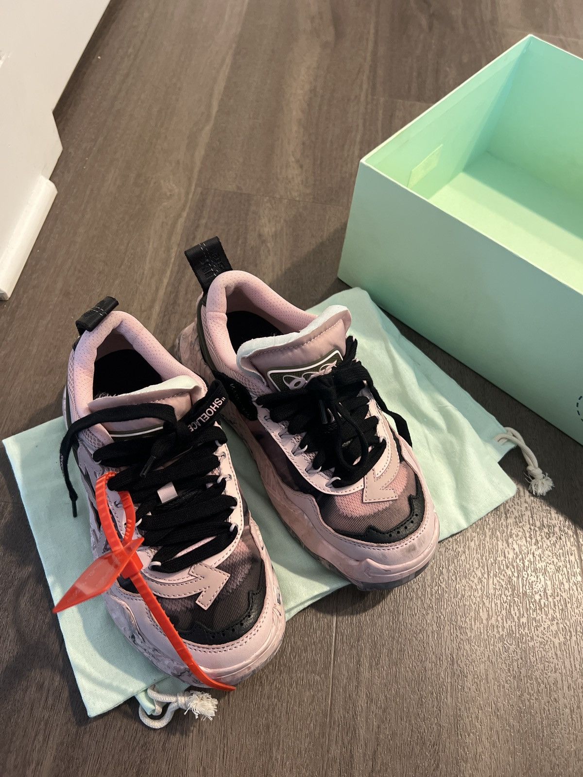 image of Off White x Virgil Abloh Odsy-100 ‘Dirty Pink’ Shoes, Women's (Size 6)