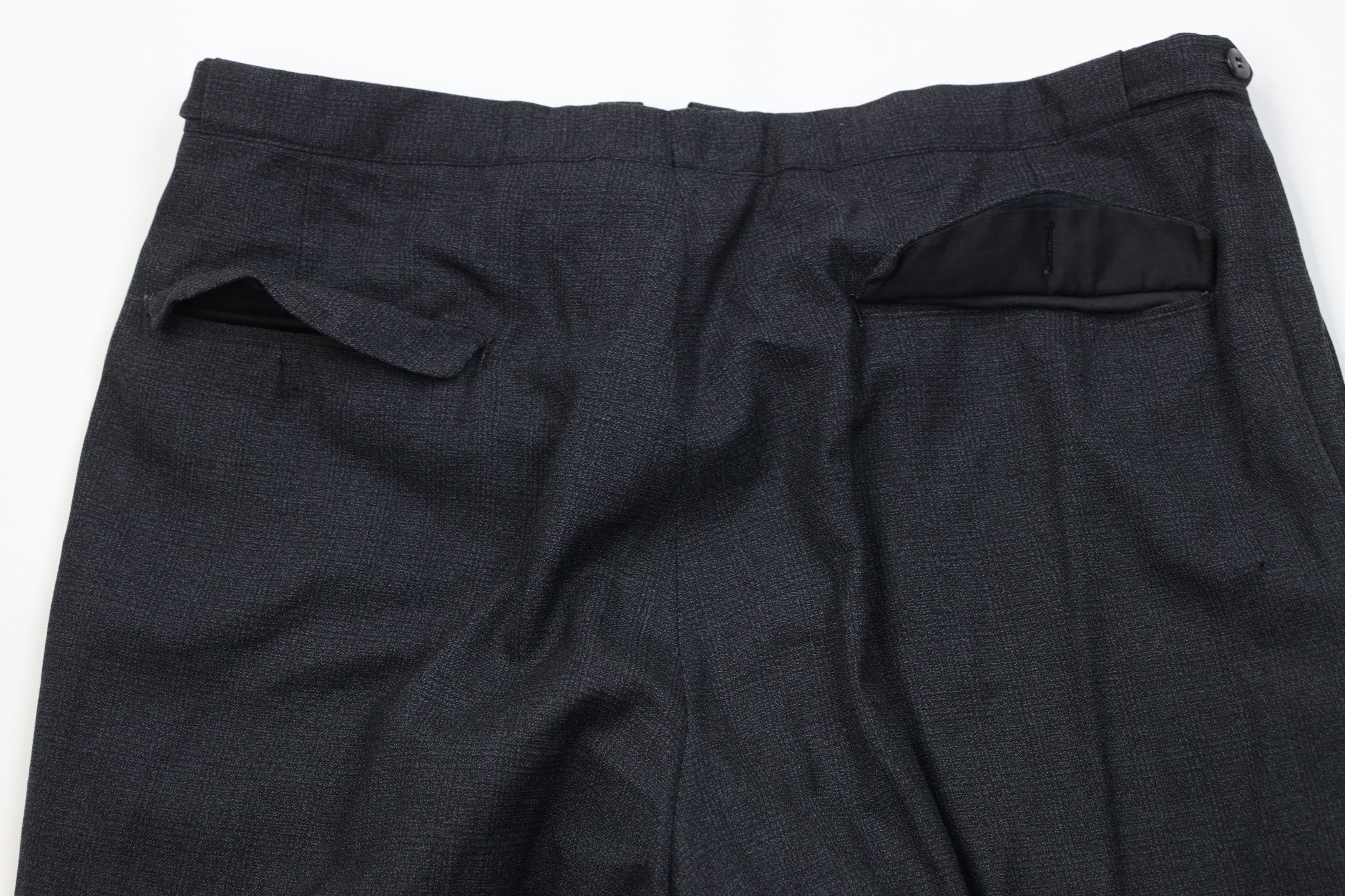 Vintage Vintage 30s 40s Rockabilly Gabardine Pants USA Button Fly Size US 34 / EU 50 - 11 Thumbnail