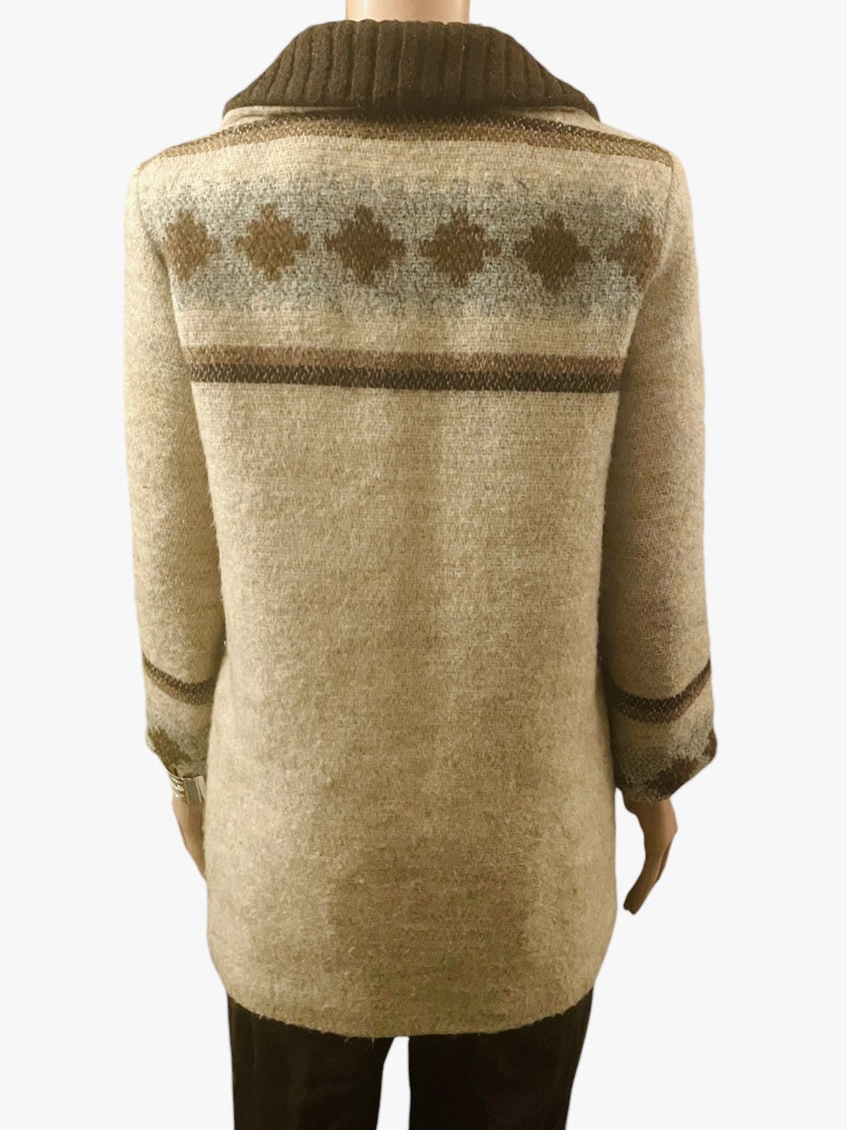 Vintage Vintage Duffle coat 1970s Beige Brown Size S Size S / US 4 / IT 40 - 5 Thumbnail