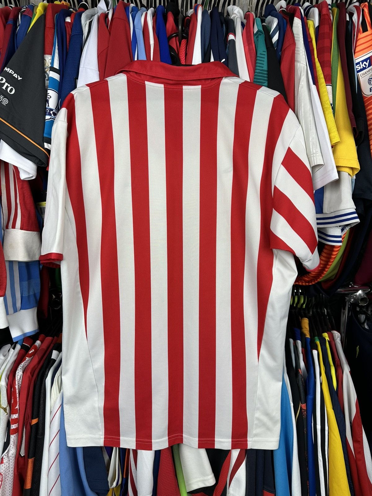 Puma × Vintage STOKE CITY 2004 2005 HOME FOOTBALL SHIRT SOCCER JERSEY PUMA Size US L / EU 52-54 / 3 - 2 Thumbnail
