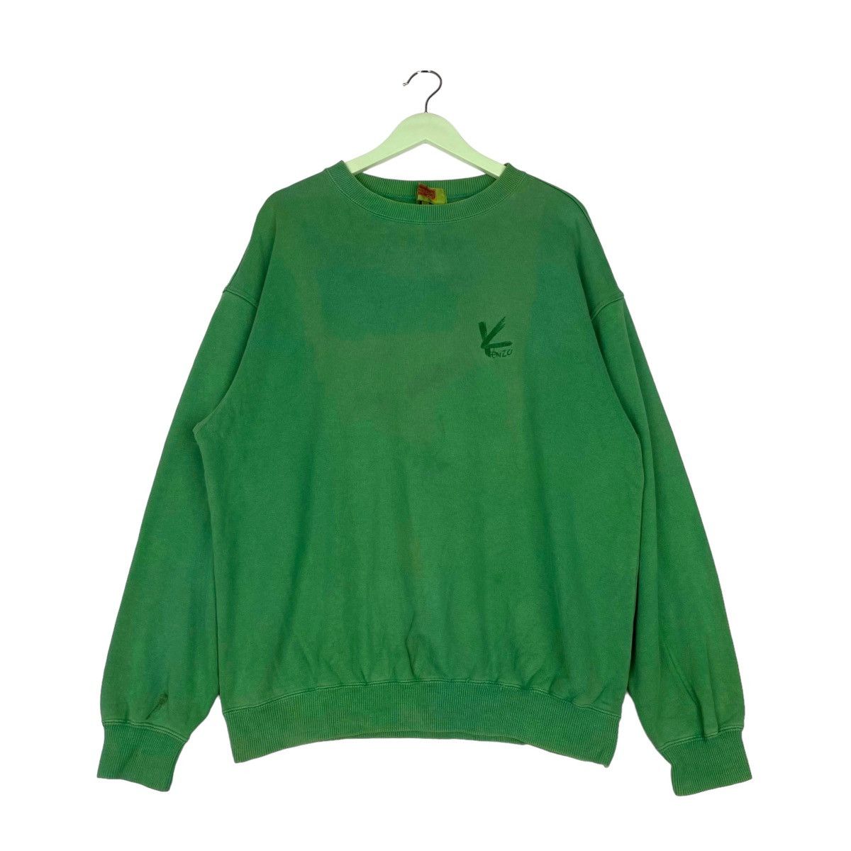 Kenzo × Vintage Vintage Kenzo Embroidered Crewneck Sweatshirt Size L Size US L / EU 52-54 / 3 - 1 Thumbnail
