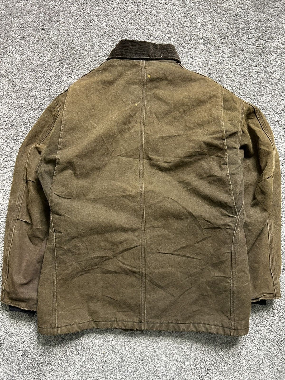 Carhartt Vintage 90s Carhartt Arctic Chore Jacket Earth Brown Quilt Size US M / EU 48-50 / 2 - 8 Thumbnail
