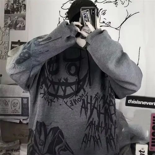 Japanese Brand Asamiya x Izumi Funny Punk Hoodies Size US L / EU 52-54 / 3 - 4 Thumbnail