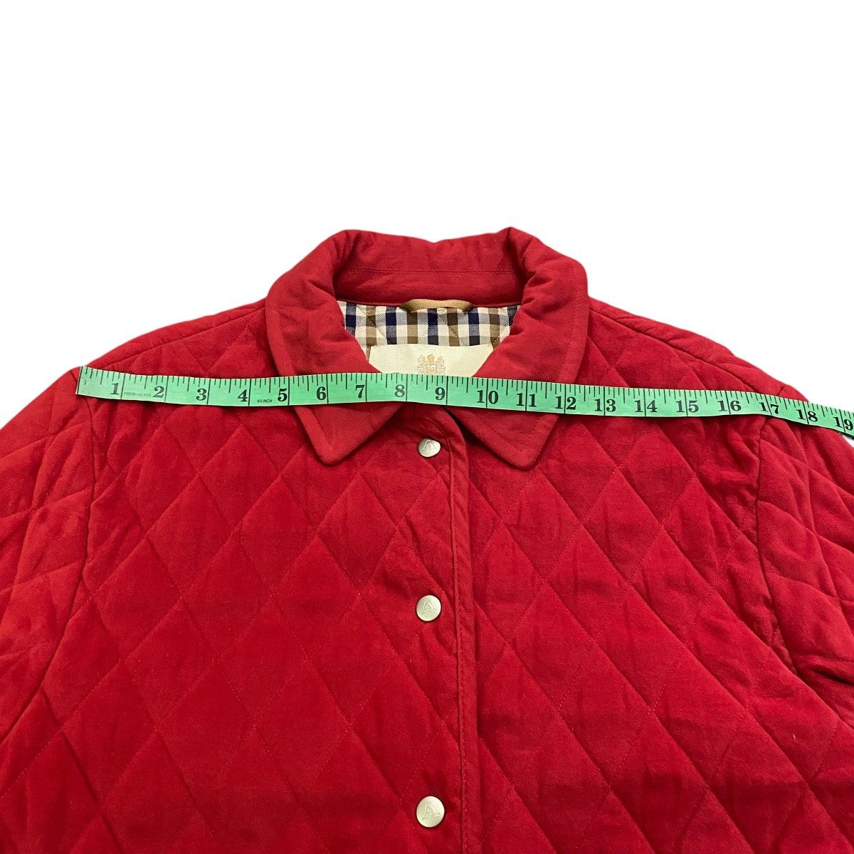 Aquascutum × Japanese Brand × Vintage Vintage Aquascutum Of London Quilted Snap Button M Size Size US M / EU 48-50 / 2 - 15 Thumbnail
