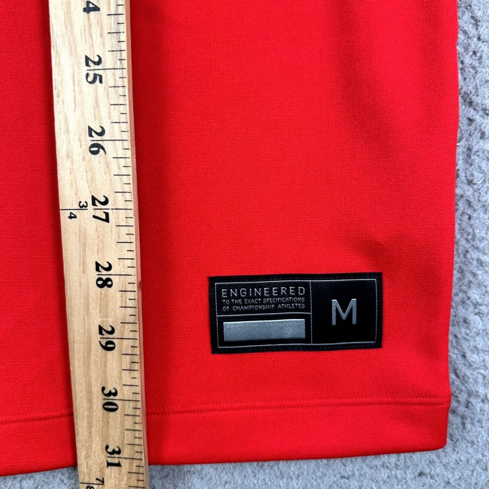 Nike Nike Baseball T-Shirt Mens V-Neck Short Sleeve Red Medium Size US M / EU 48-50 / 2 - 6 Thumbnail