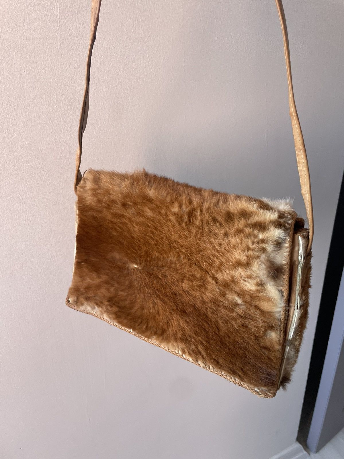Vintage Vintage fur bag Size ONE SIZE - 12 Thumbnail