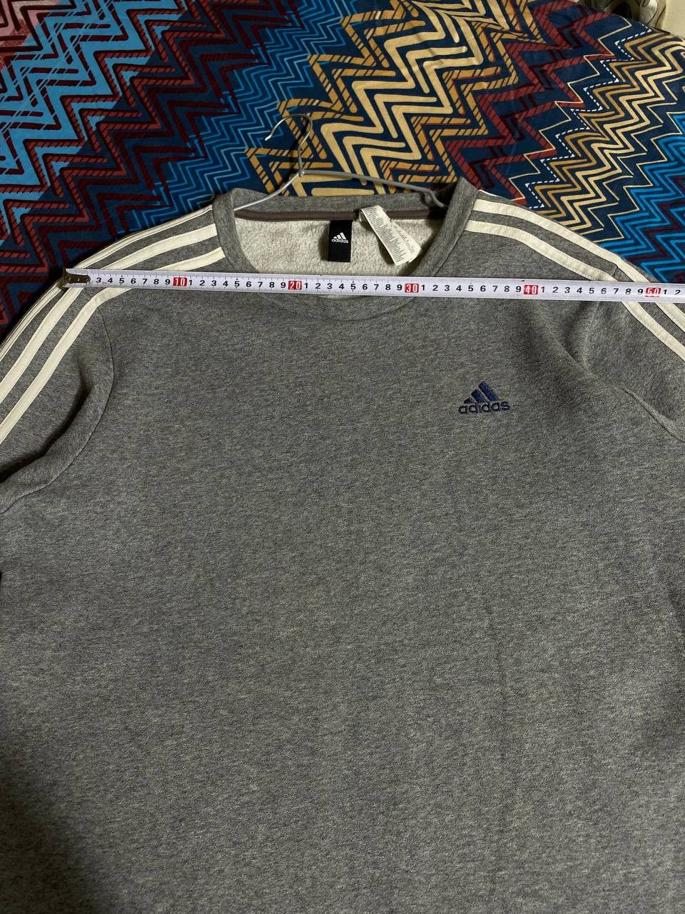 Adidas × Vintage Adidas Vintage Y2K Hype oversize creamy Sweatshirt rare Size US XXL / EU 58 / 5 - 8 Thumbnail