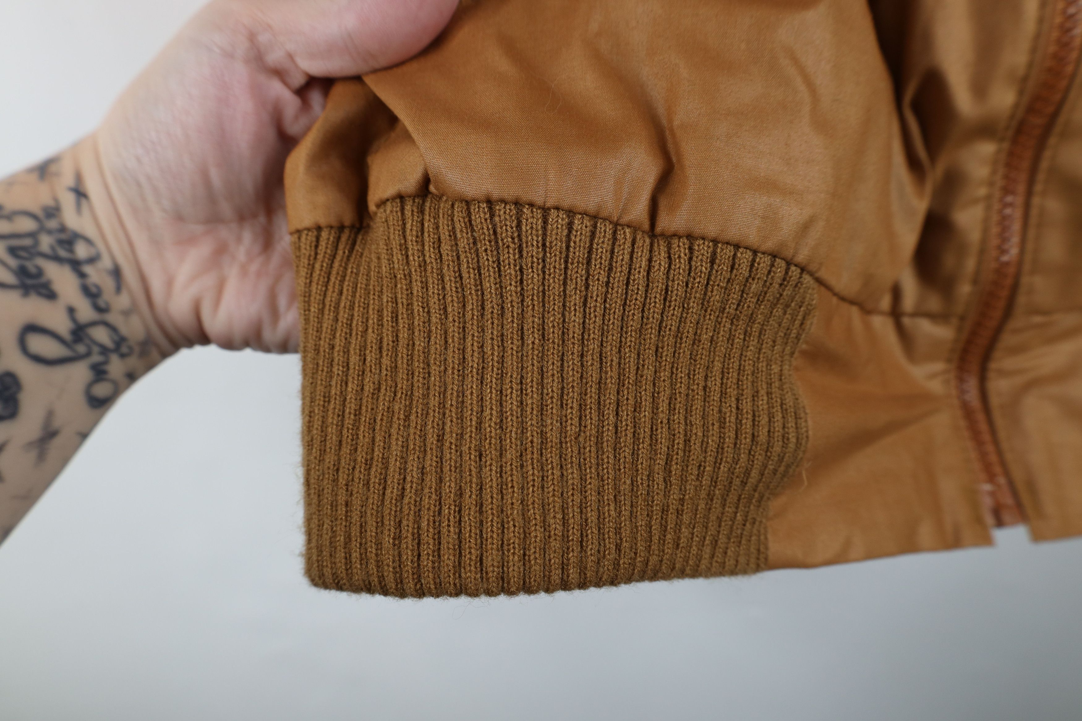 Vintage Vintage 70s Streetwear Cafe Racer Bomber Jacket Brown Size US L / EU 52-54 / 3 - 7 Thumbnail