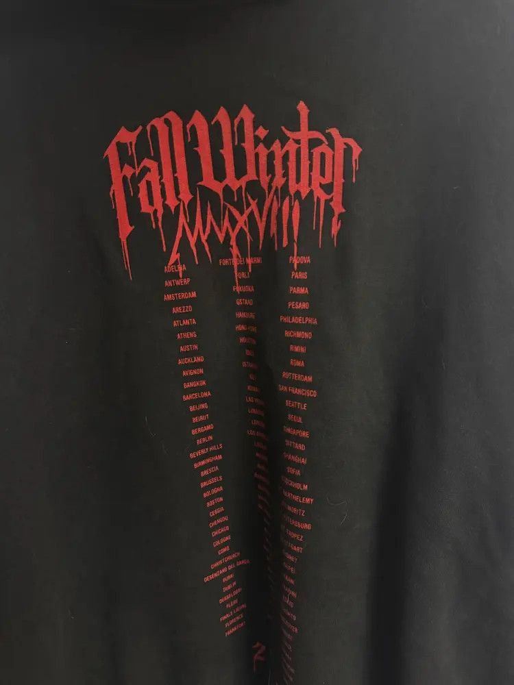 Vetements Vetements Vetements Blood Dripping Logo Hoodie-2506 Size US S / EU 44-46 / 1 - 4 Thumbnail