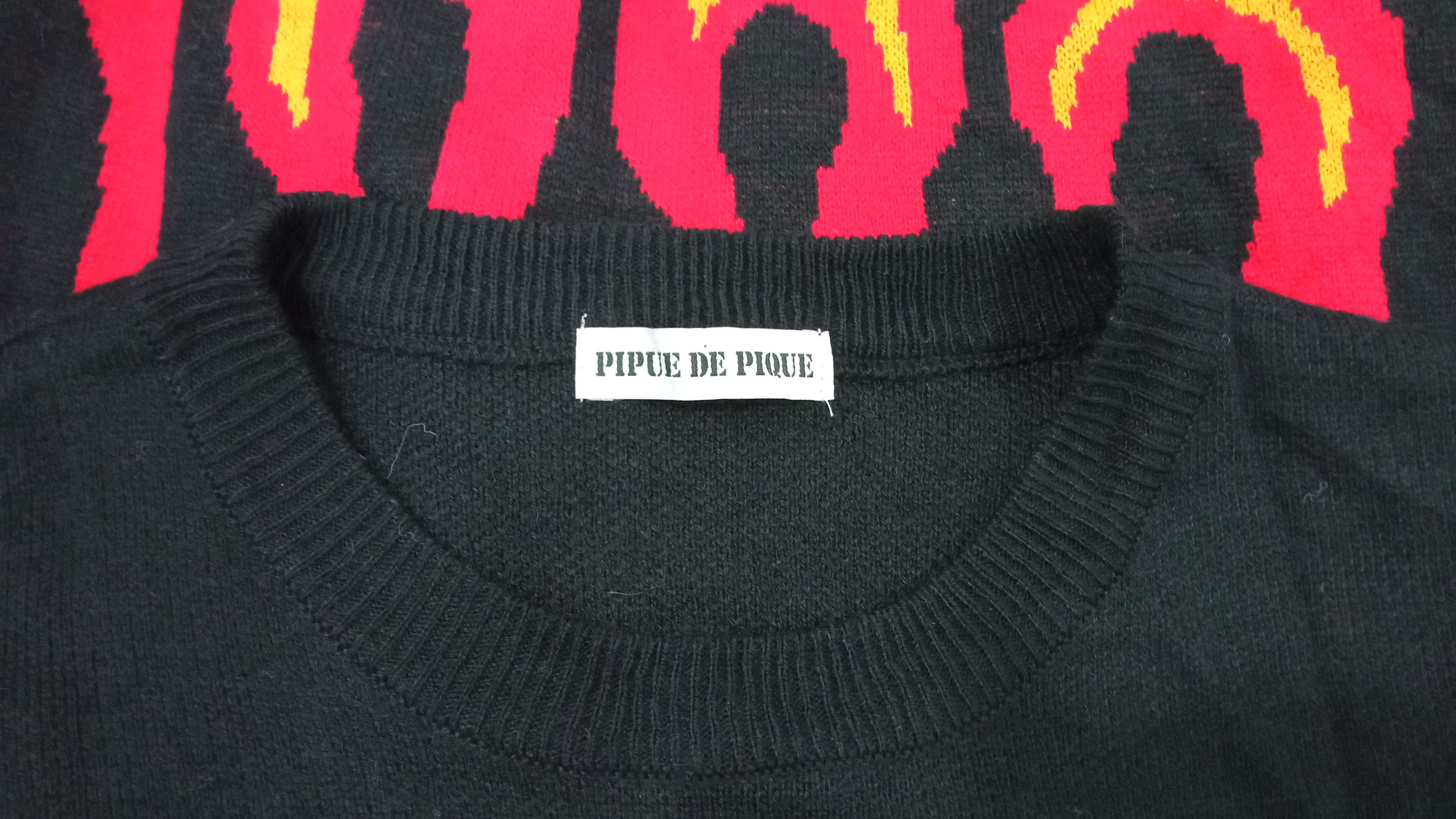 Japanese Brand × Vintage 🔥🔥Vintage Style Pipue De Pique Flame Sweatshirt Size US S / EU 44-46 / 1 - 22 Thumbnail