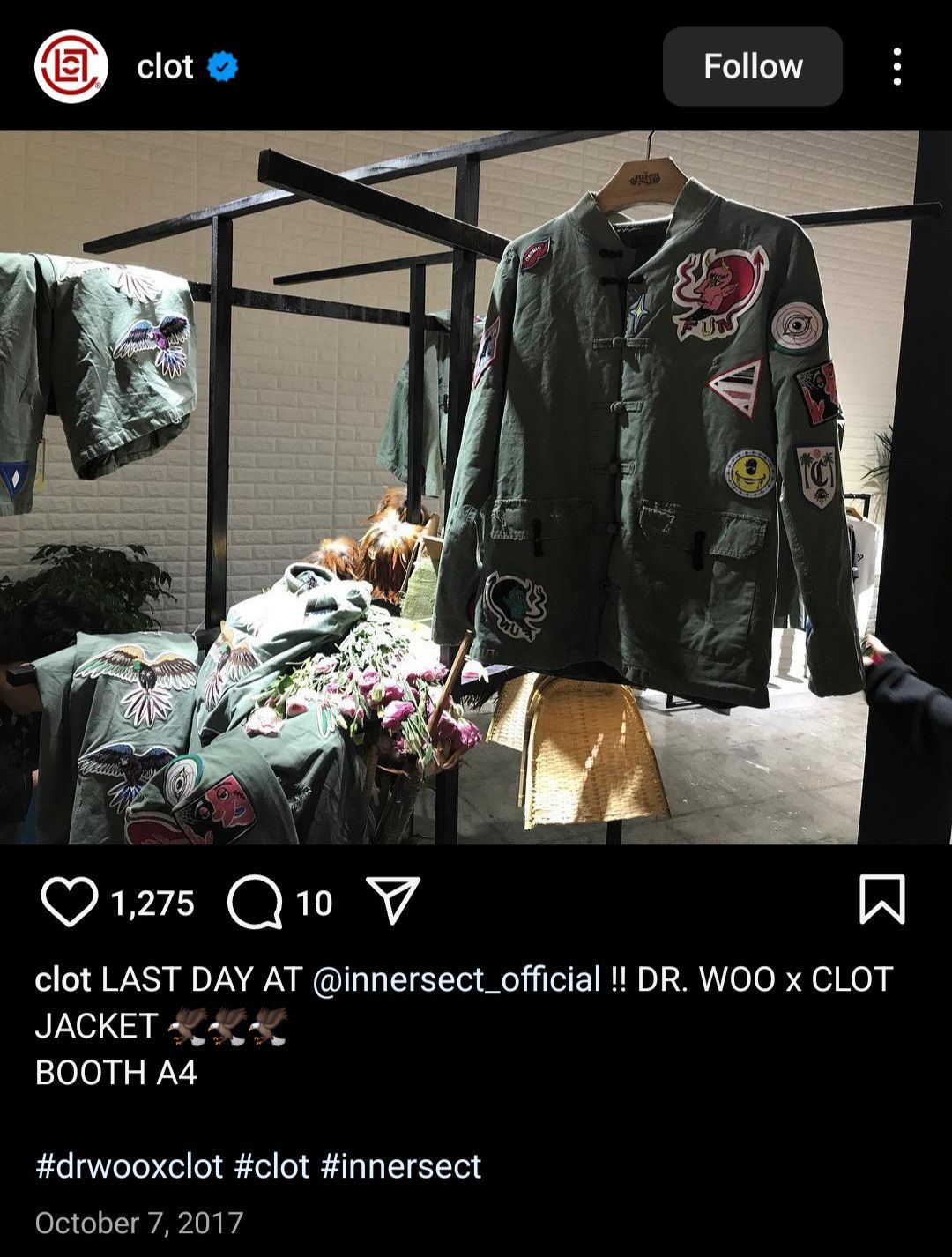 CLOT × Japanese Brand Clot × Dr. Woo Mens Small Japanese Devil 2017 Jacket Size US S / EU 44-46 / 1 - 9 Thumbnail