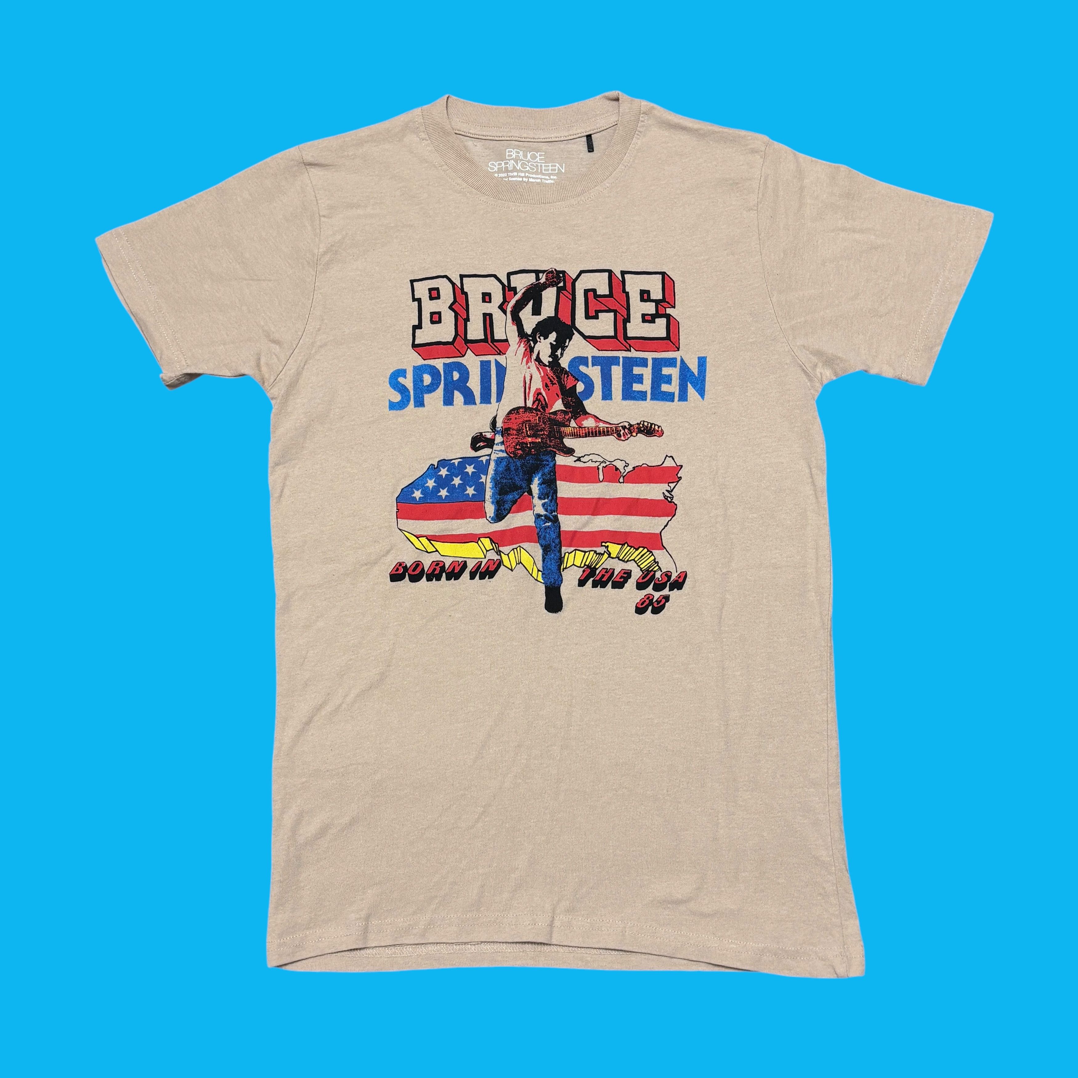 Band Tees × Vintage Bruce Springsteen Shirt Vintage Band Tees Bob Dylan Size US S / EU 44-46 / 1 - 1 Thumbnail