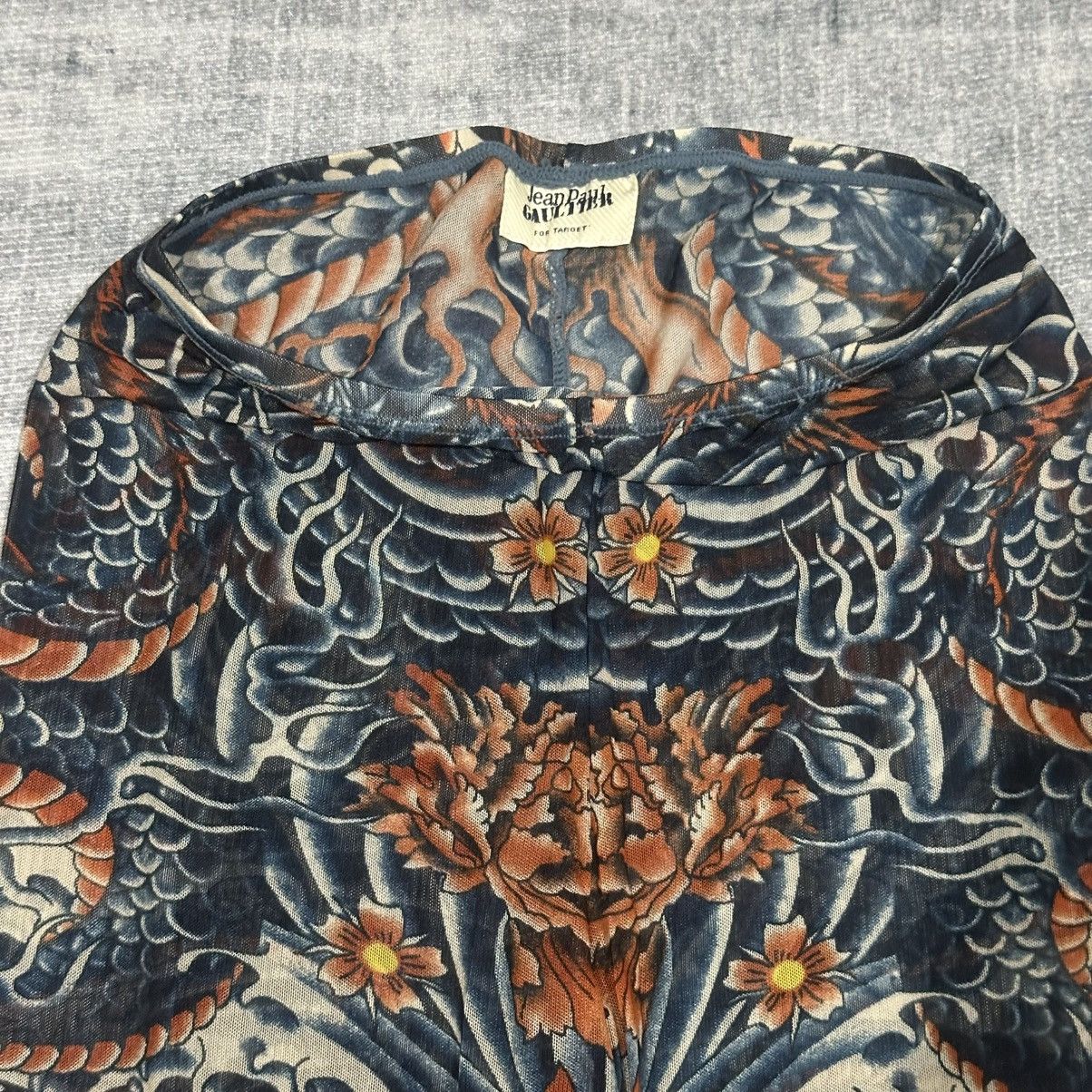 Jean Paul Gaultier Jean Paul Gaultier For Target - Tattoo Mesh - Koi Fish Size 24" / US 00 / IT 34 - 6 Thumbnail