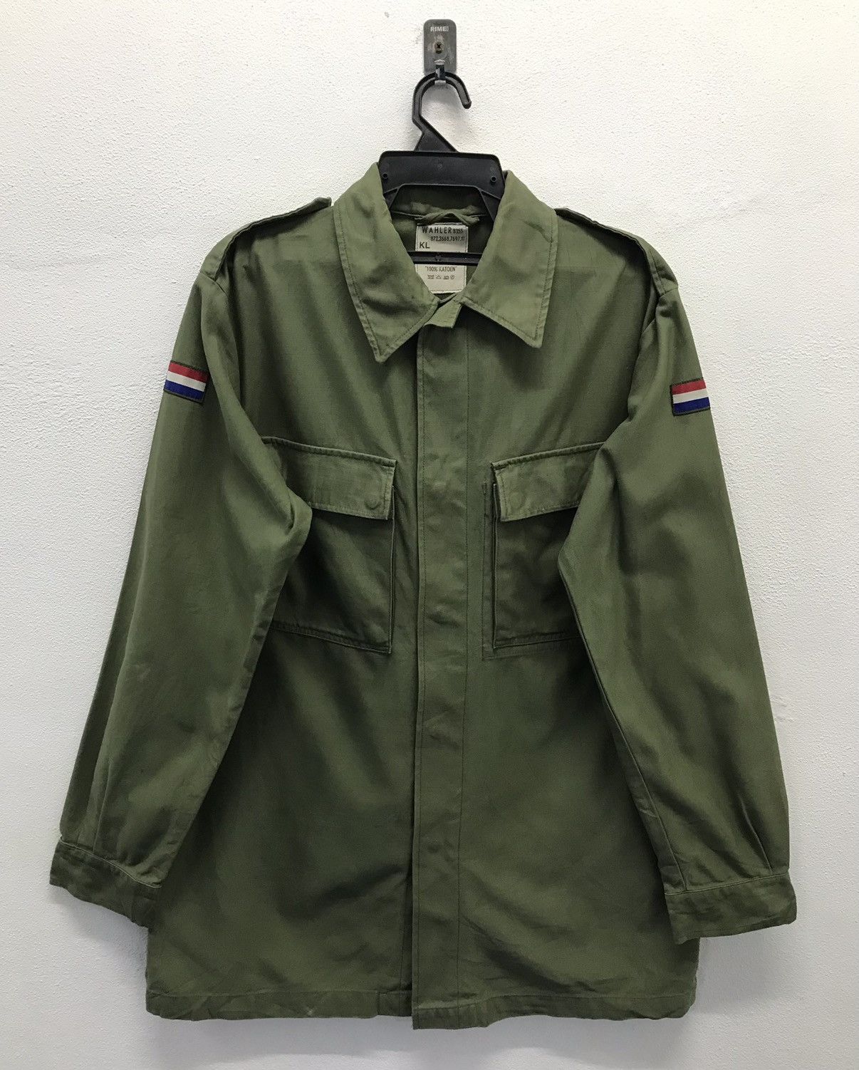 Vintage Vintage Military Wahler Jacket Size US L / EU 52-54 / 3 - 1 Thumbnail