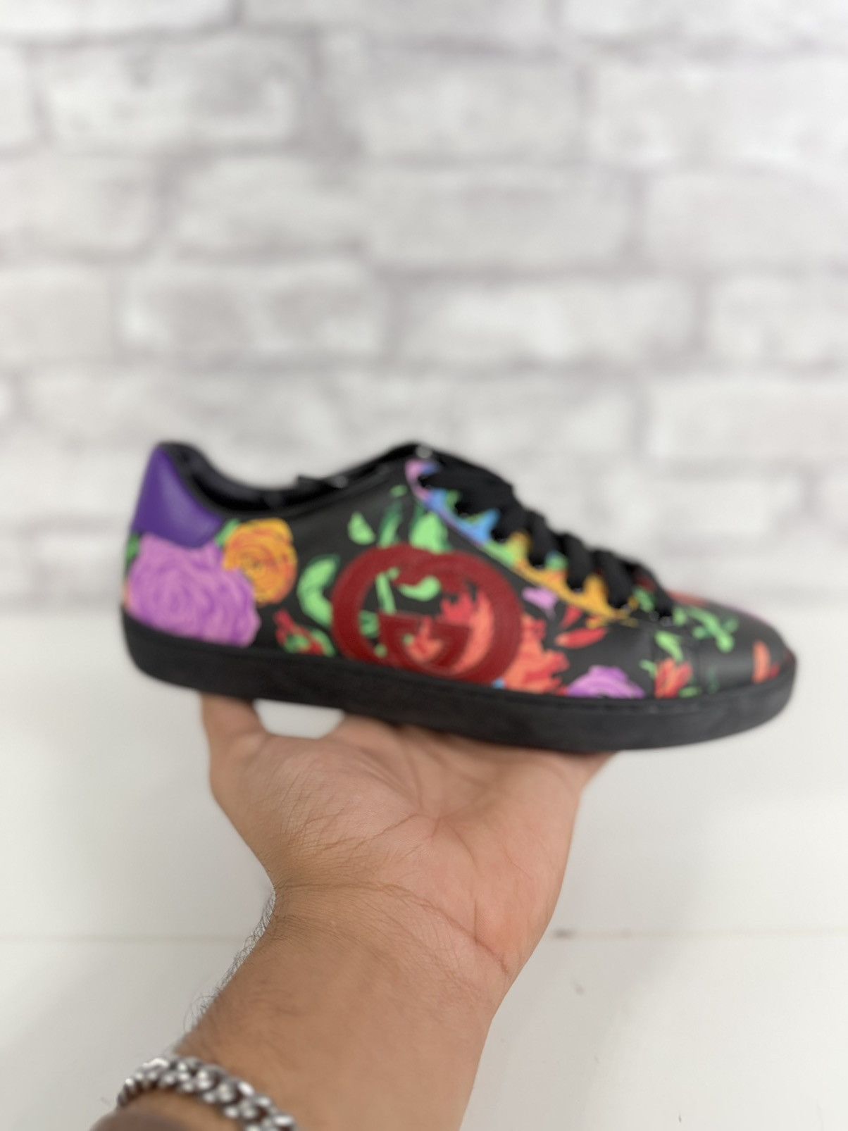 Gucci Gucci Ace Ladies Size 6.5US/36.5EU Size US 5 / EU 37 - 7 Thumbnail
