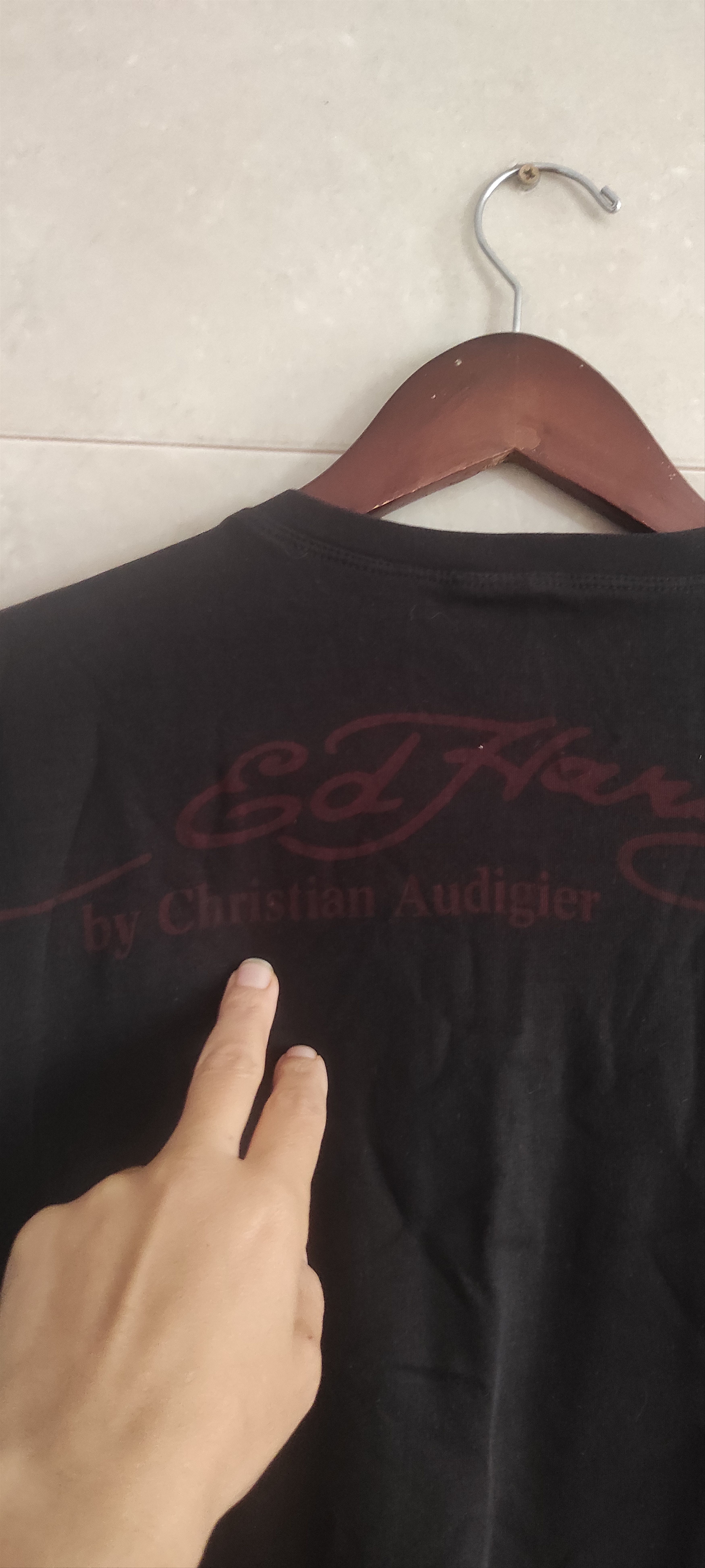 Christian Audigier Ed Hardy Christian Audigier Bulldog Rock and Roll T-Shirt Size US M / EU 48-50 / 2 - 14 Thumbnail