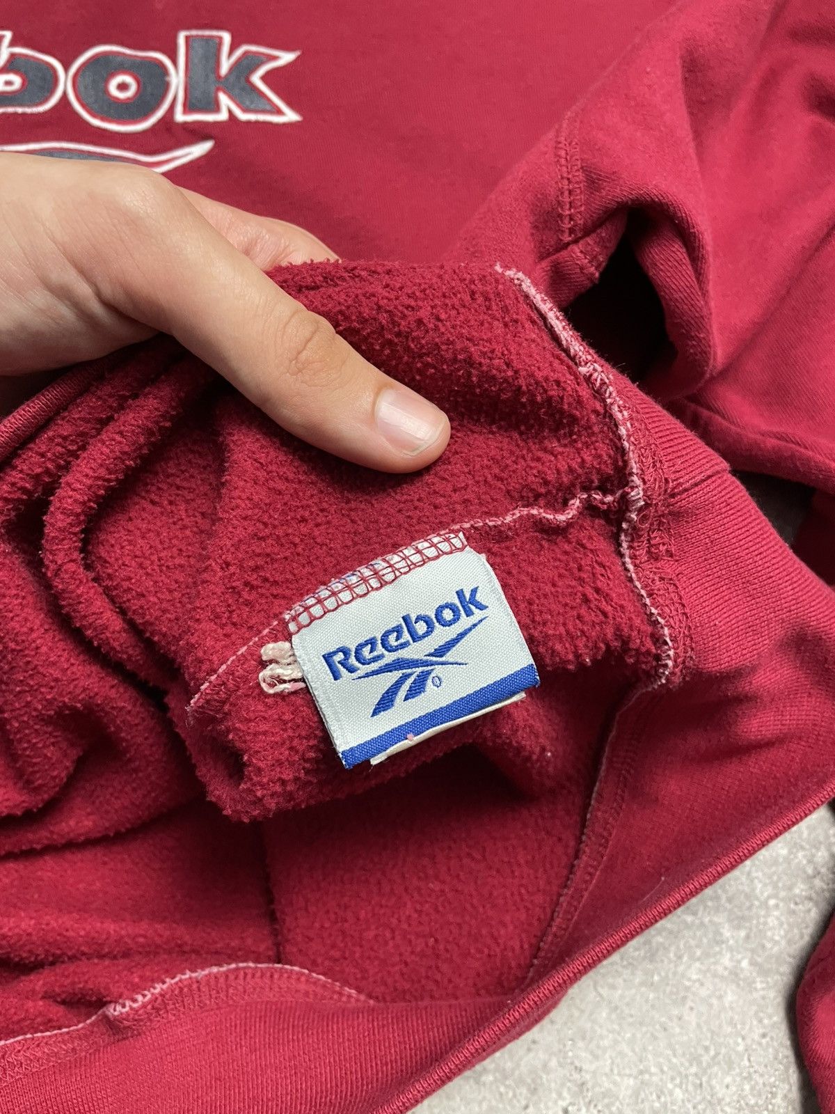 Reebok Reebok Vintage Sweatshirt Big Center Logo 90s Size US XL / EU 56 / 4 - 7 Thumbnail