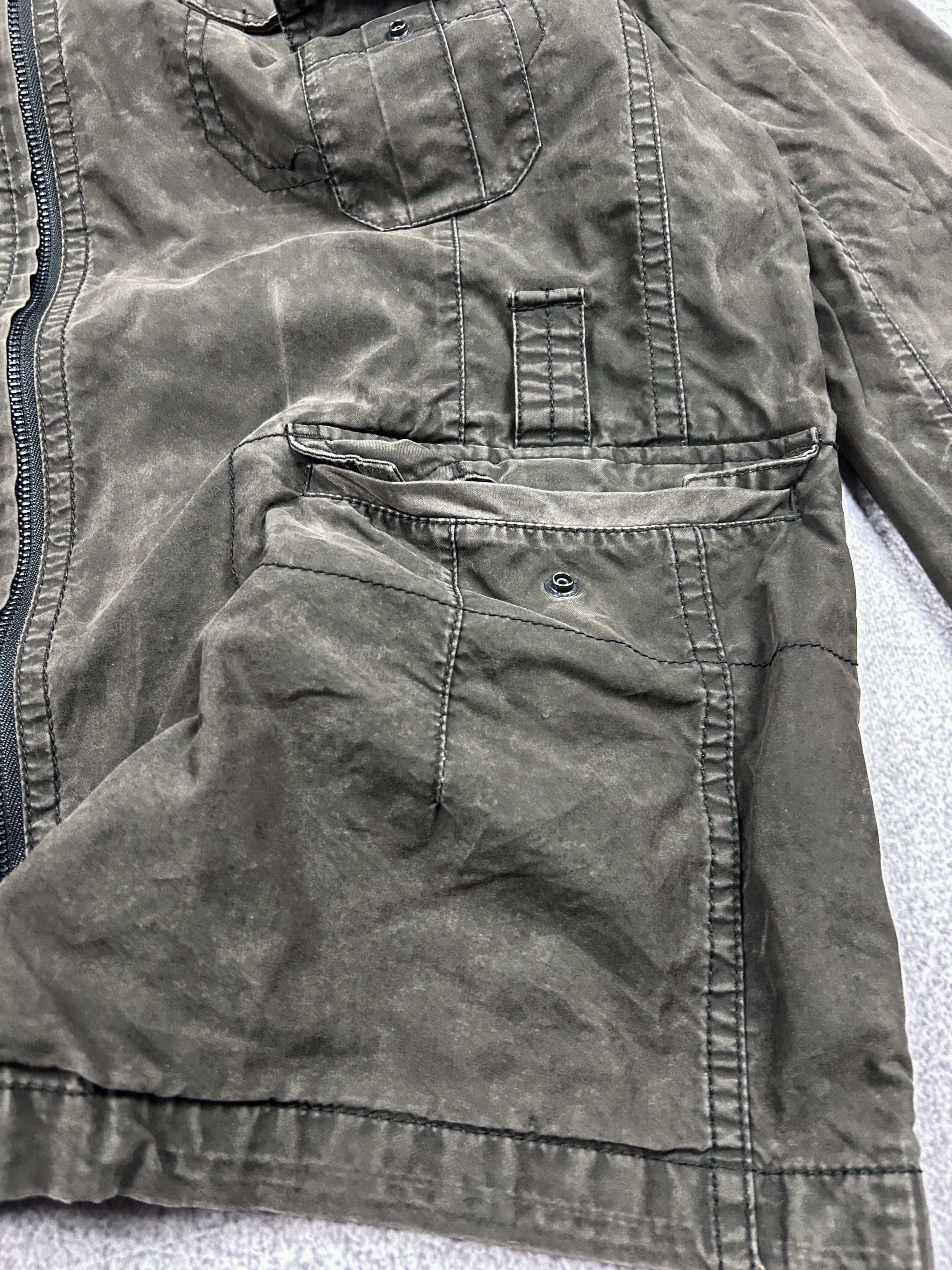Hugo Boss VTG Avant Garde If Six Was Nine Style Cargo Jacket 90s Size US XL / EU 56 / 4 - 8 Thumbnail