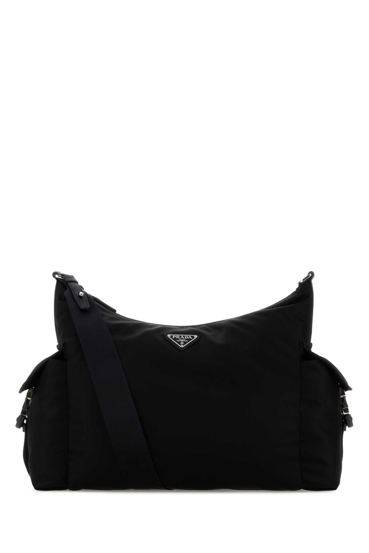 Prada Black Re-Nylon Prada Explore Shopping Bag Size ONE SIZE - 1 Thumbnail