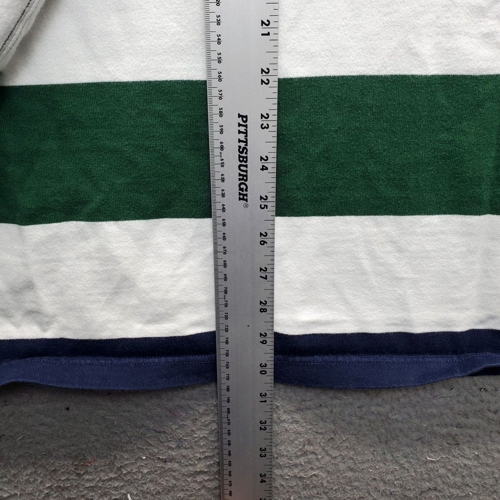 Logo 7 American Living Rugby Shirt Mens XXL Striped Embroidered Logo Collar Slit Polo Shirt Size US XXL / EU 58 / 5 - 3 Thumbnail