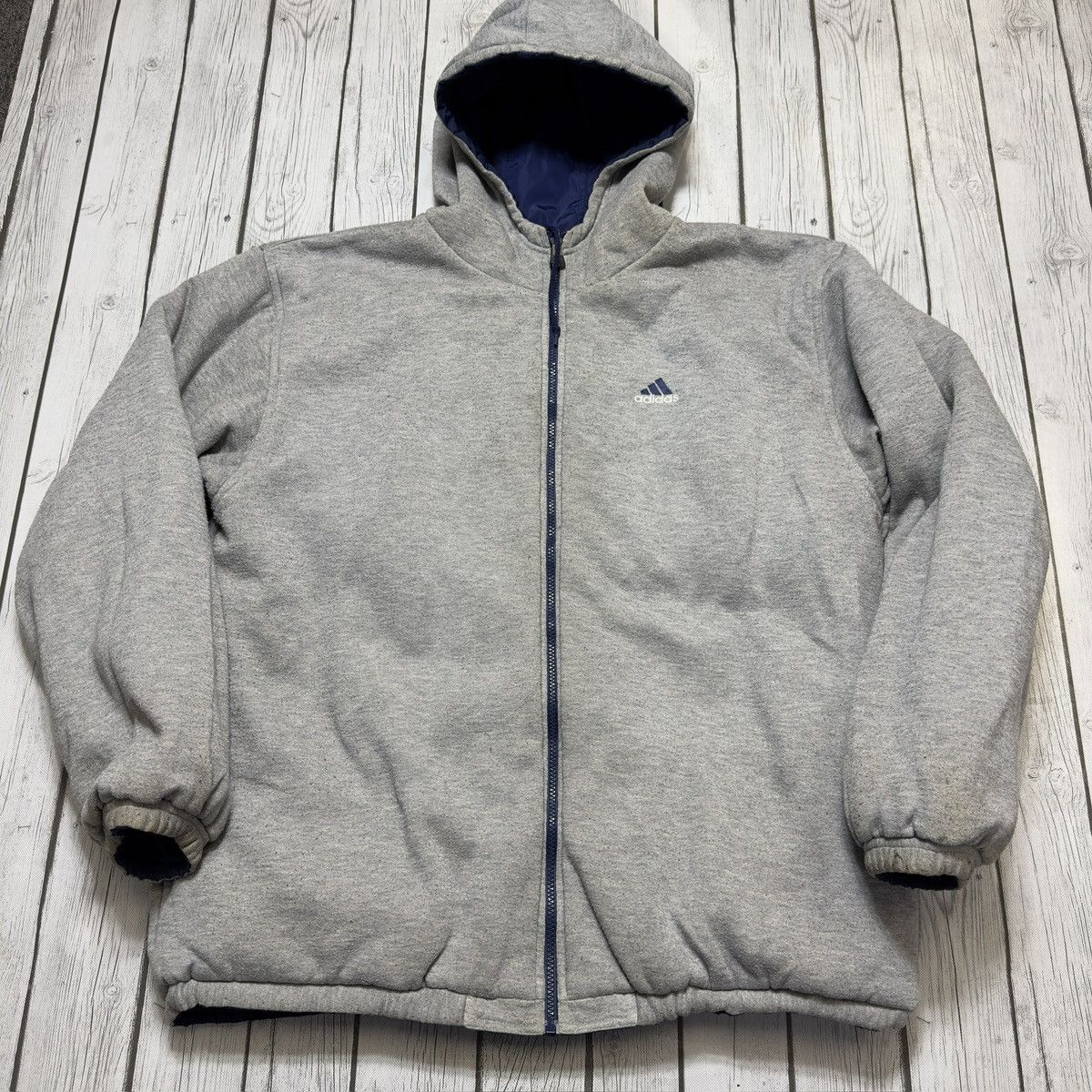 Adidas × Vintage Vintage Adidas reversible jacket Size US L / EU 52-54 / 3 - 2 Thumbnail