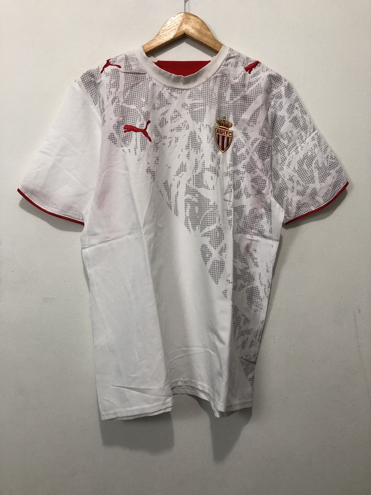 Club Monaco × Puma Puma As Monaco FC Jersey Size US L / EU 52-54 / 3 - 1 Thumbnail