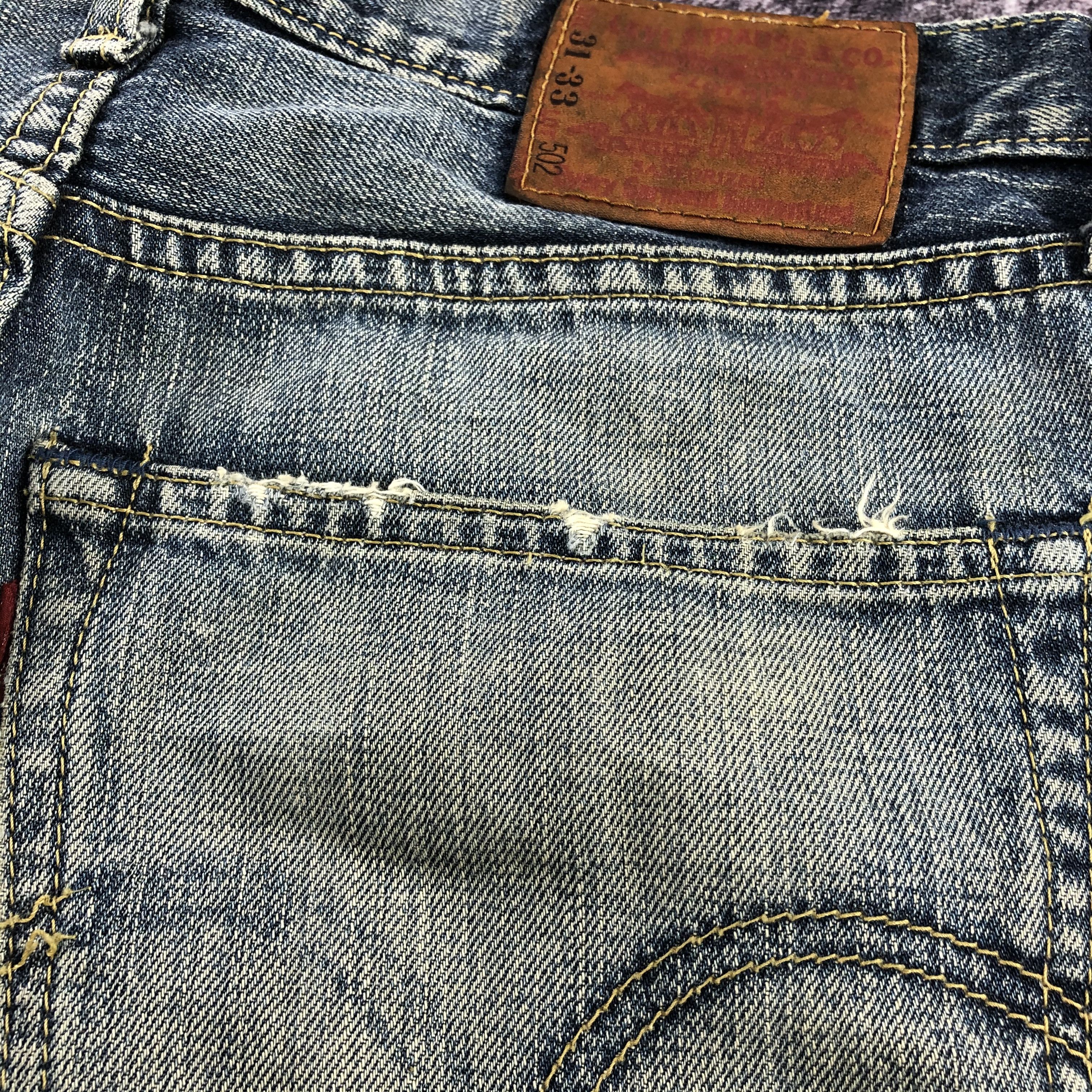 Levi's × Vintage Vintage Rusty Levis 502 Jeans-JM2758 Size US 31 - 8 Thumbnail