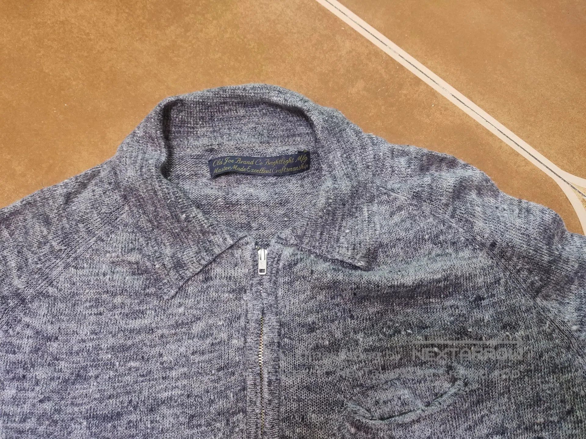 Old Joe Old Joe Knitted Polo Shirt Long Sleeve. Size US L / EU 52-54 / 3 - 3 Thumbnail