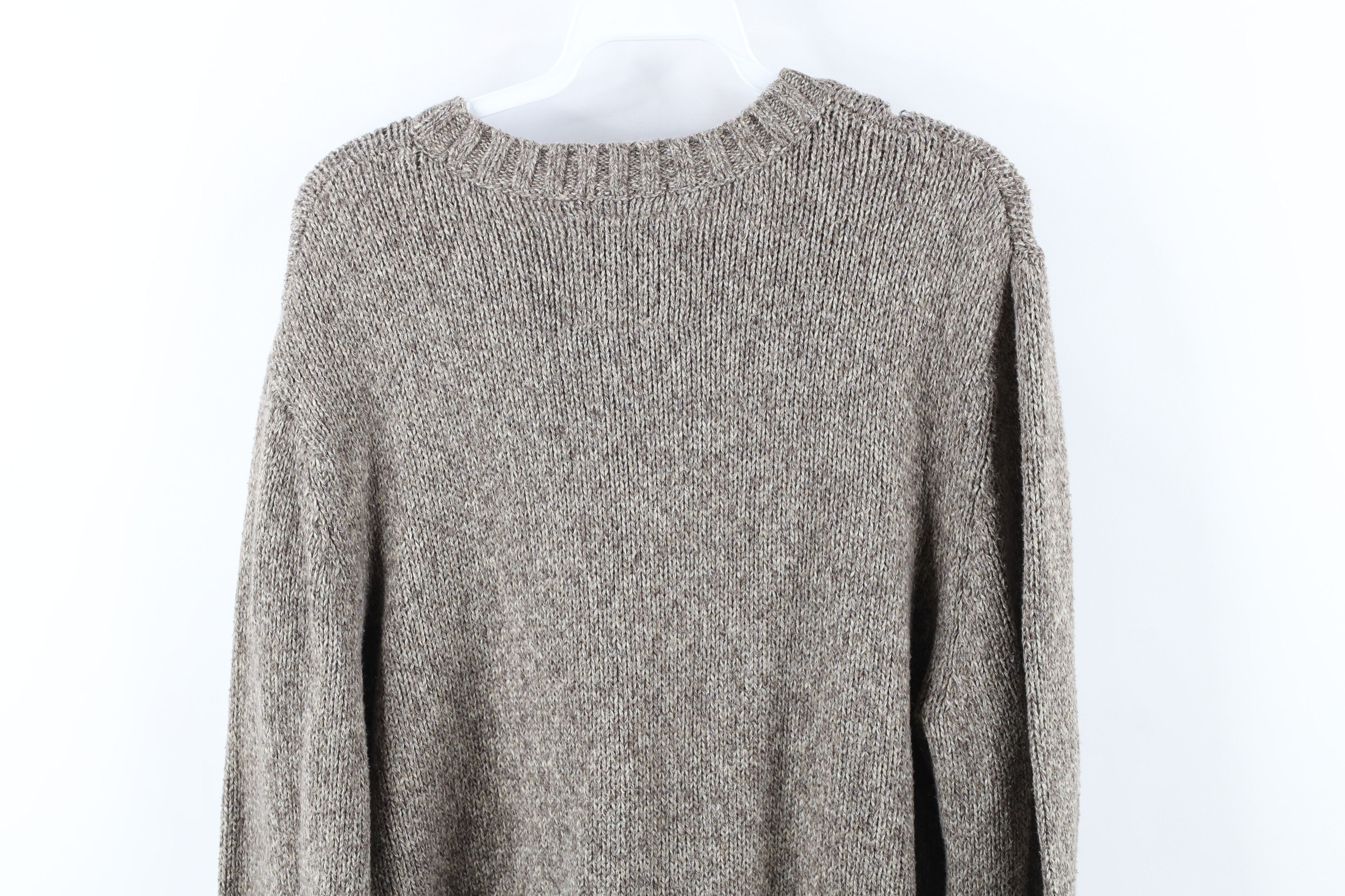 Abercrombie & Fitch × Vintage Vintage Abercrombie & Fitch Knit Crewneck Sweater Beige Size US XL / EU 56 / 4 - 6 Thumbnail