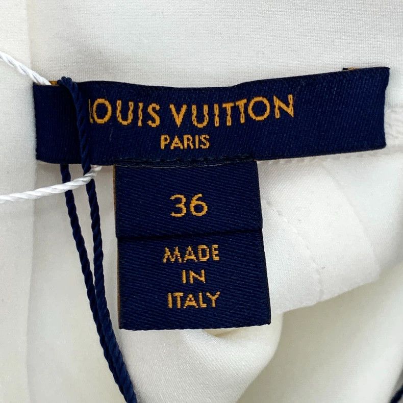 Louis Vuitton Louis Vuitton White logo presbyopic turtleneck short-sleev Size XS / US 0-2 / IT 36-38 - 6 Thumbnail