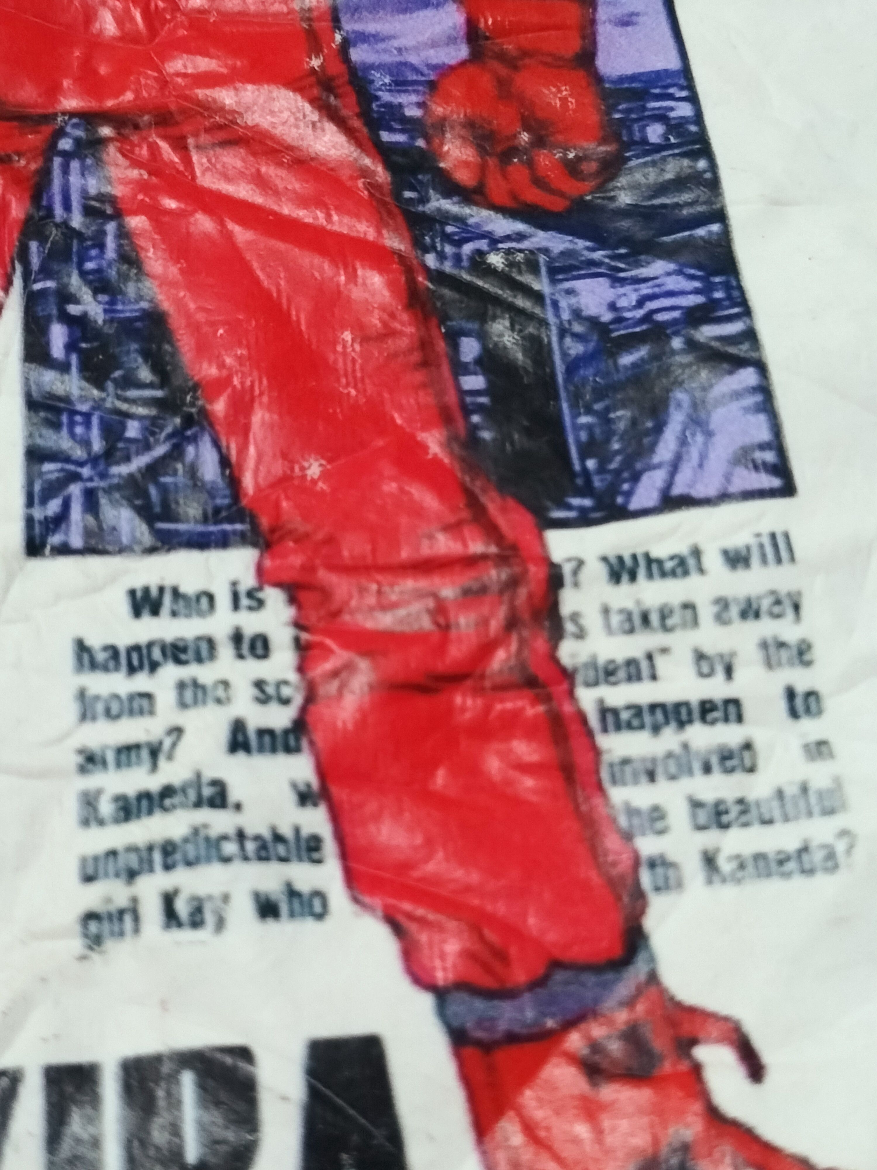 Other Akira Otomo Katsuhiro Iron On movie legendary cartoon Size US L / EU 52-54 / 3 - 5 Thumbnail