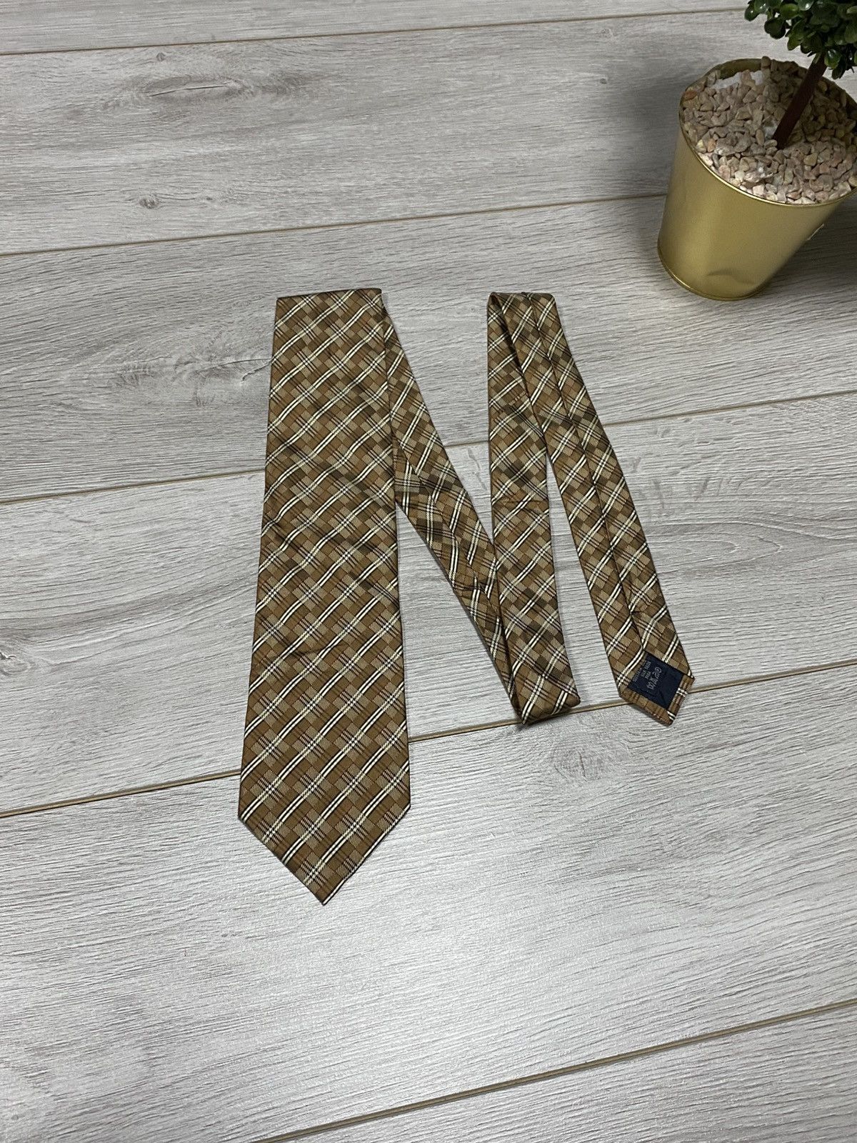 Burberry Burberry London nova check silk tie plaid Size ONE SIZE - 1 Thumbnail
