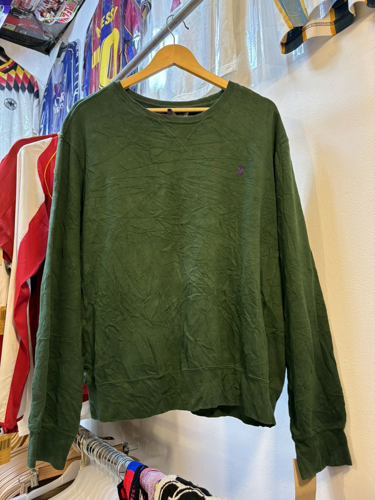 Polo Ralph Lauren Vintage Polo Ralph Lauren Sweatshirt Crewneck Sweater Size US L / EU 52-54 / 3 - 1 Thumbnail