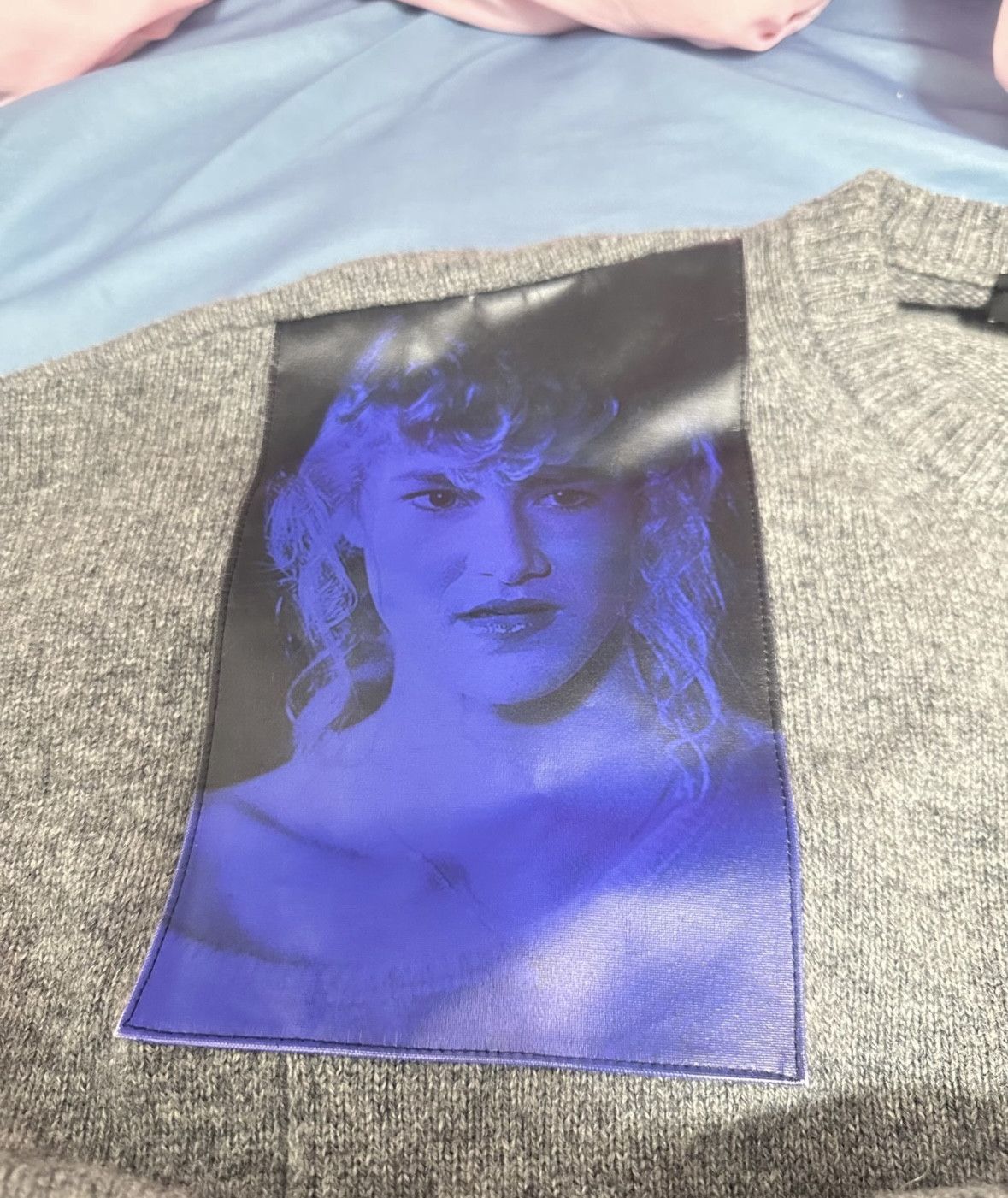 Raf Simons Raf Simons 19fw show os portrait patch sweate Size US S / EU 44-46 / 1 - 2 Thumbnail