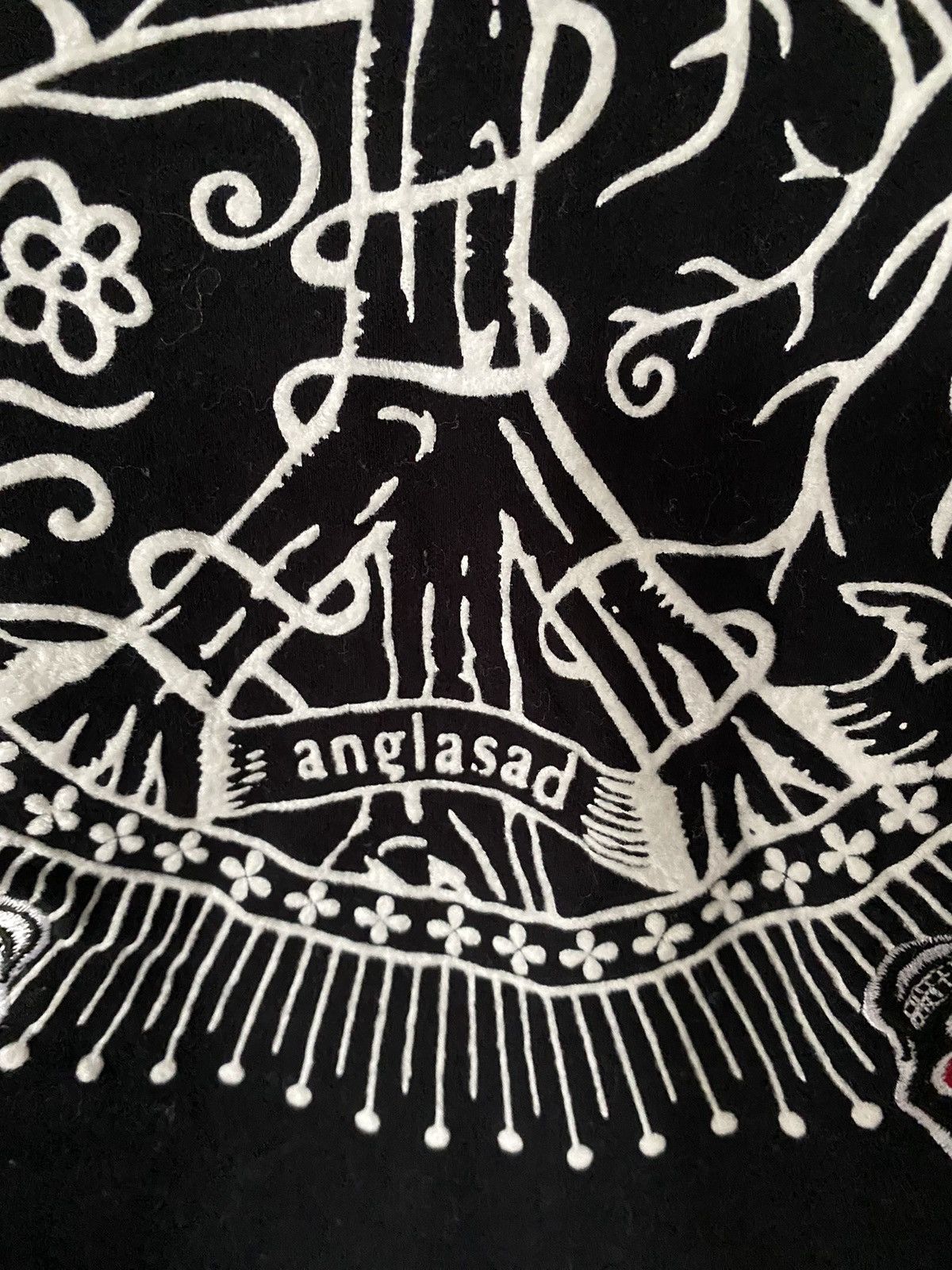 KMRii 2000s Anglasad Japan embroidered Skull trinity Size US S / EU 44-46 / 1 - 5 Thumbnail