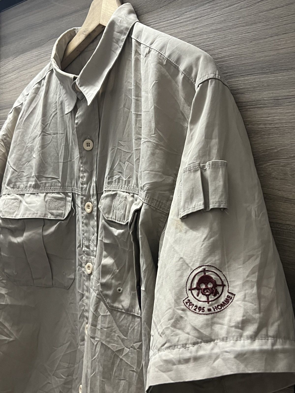 Beauty Beast 291295=HOMME TACTICAL BUTTON UP SHORT SLEEVES Size US XL / EU 56 / 4 - 4 Thumbnail
