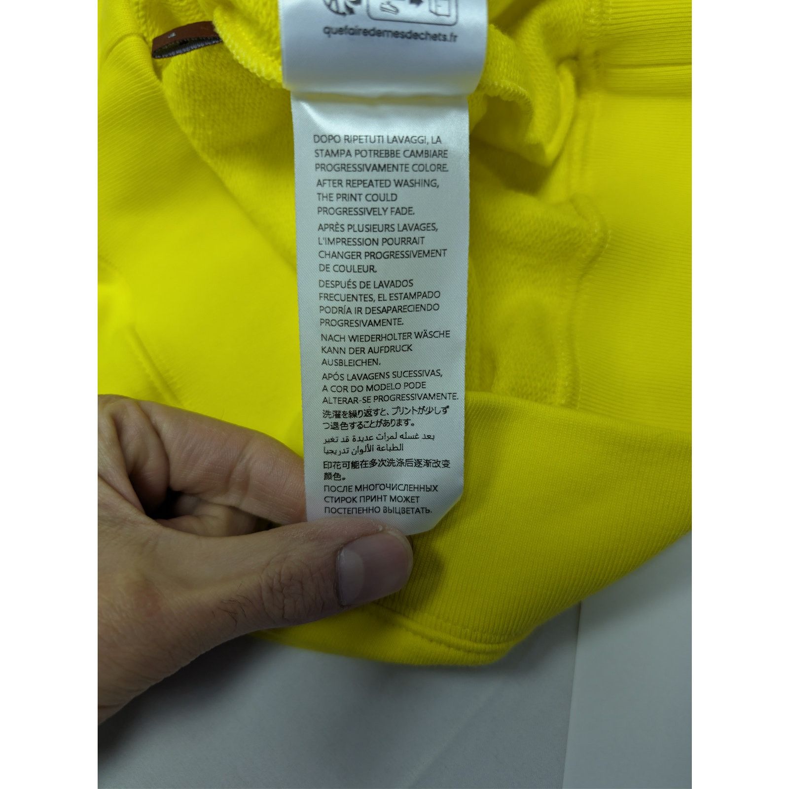 Gucci o1rshd1 Logo Sweatshirt Hoodie in Yellow Size US M / EU 48-50 / 2 - 23 Thumbnail