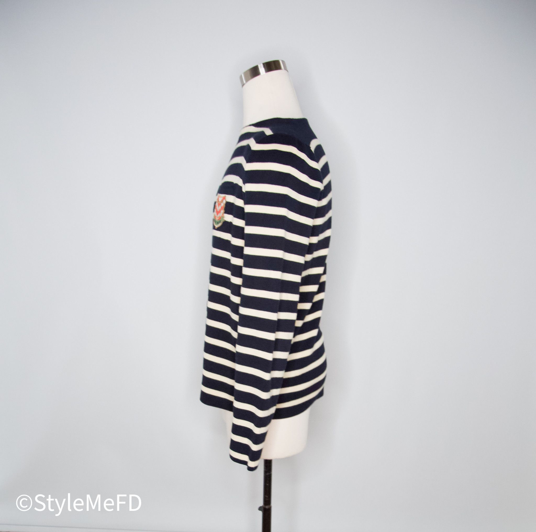 Gucci Gucci “Gucci Band” Striped Pullover w Pocket & Patch Details Size US L / EU 52-54 / 3 - 2 Thumbnail