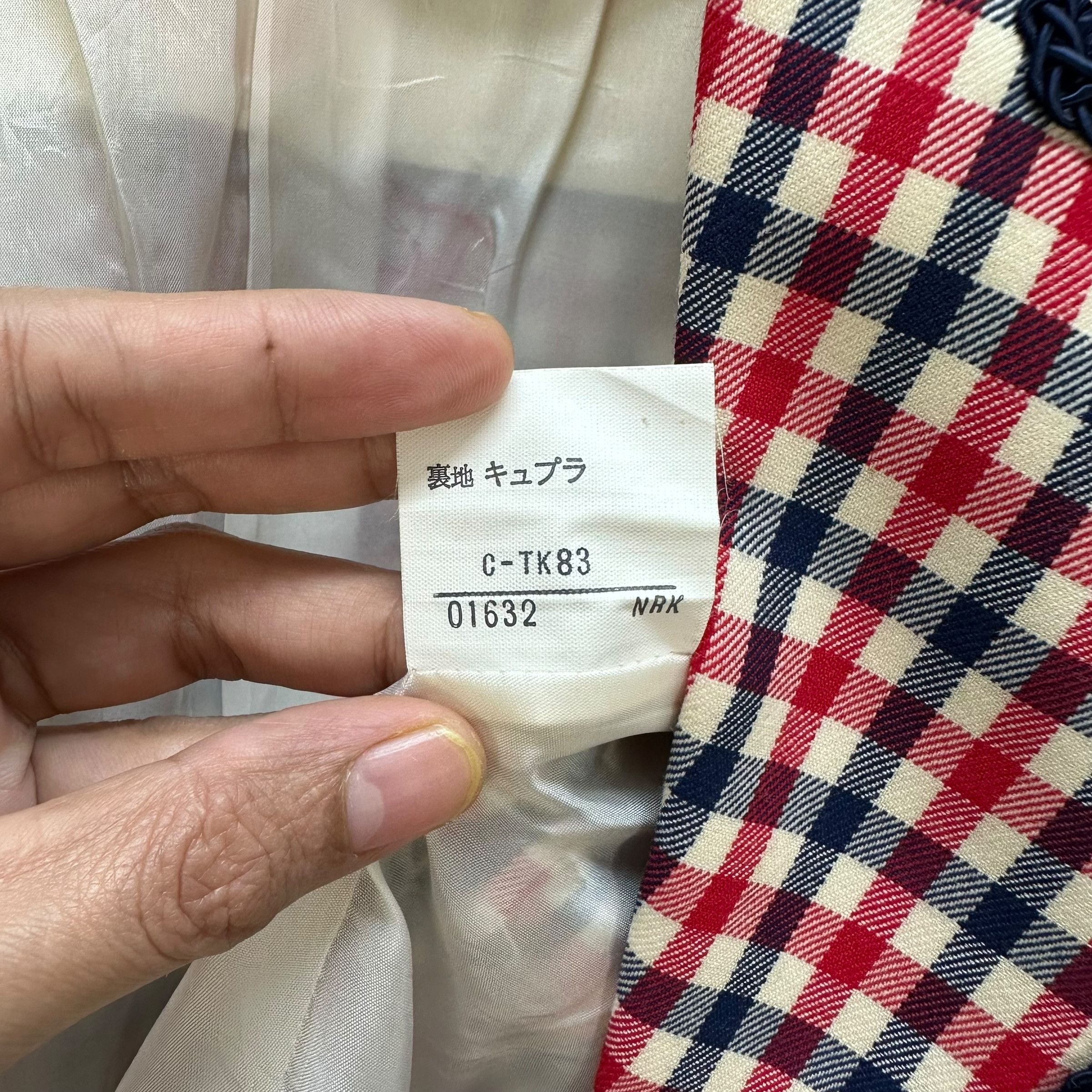 Yves Saint Laurent Yves Saint Laurent Checked Casual Jacket #A6-0168 Size M / US 6-8 / IT 42-44 - 9 Thumbnail