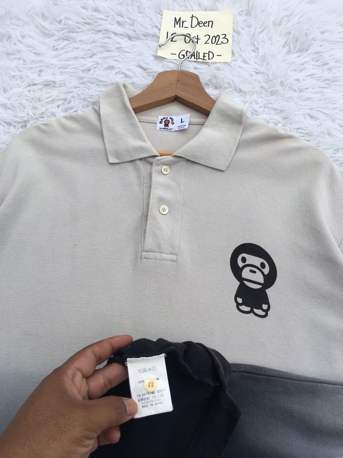 Bape Baby Milo Gradient Polo Size US L / EU 52-54 / 3 - 10 Thumbnail