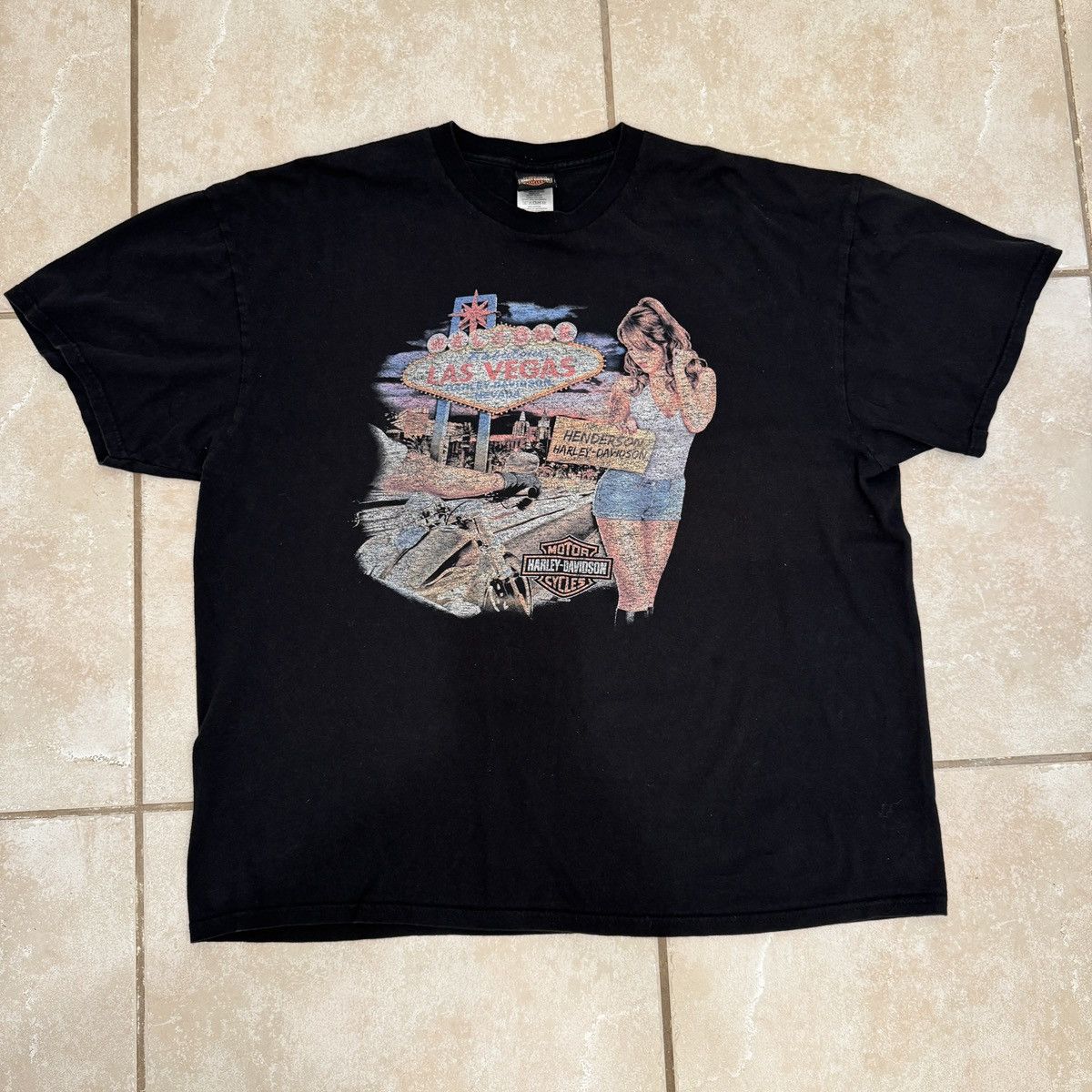 Harley Davidson Harley Davidson Las Vegas vintage 2XL XXL Size US XXL / EU 58 / 5 - 1 Thumbnail