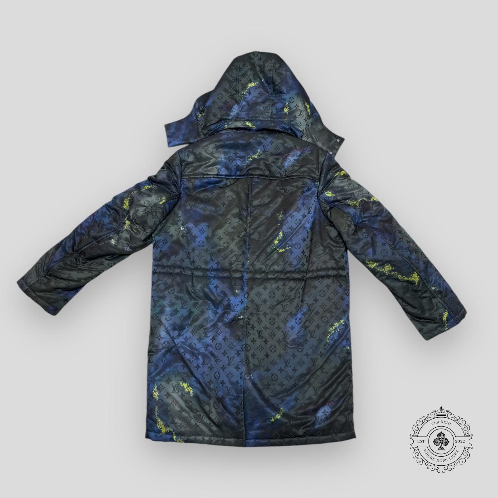 Louis Vuitton Louis Vuitton Padded Monogram Tie Dye Long Coat Size US M / EU 48-50 / 2 - 2 Thumbnail
