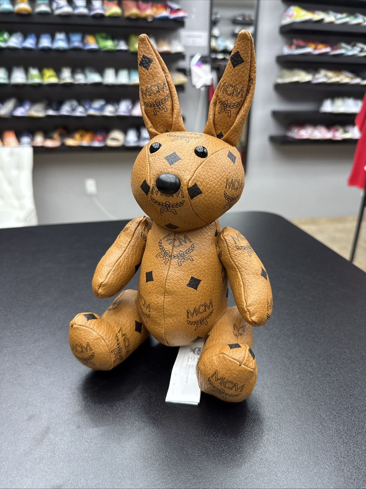 MCM AUTHENTIC MCM Leather Rabbit Plush Toy Stuffed Size ONE SIZE - 6 Thumbnail