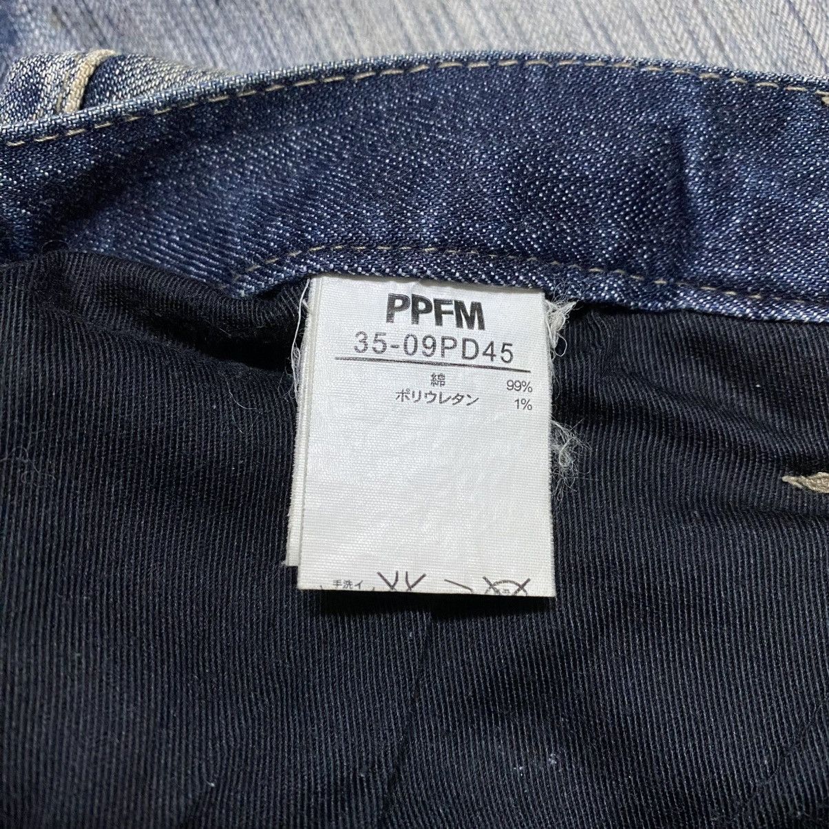 PPFM Rare‼️🔥Vintage PPFM Curved Leg Bondage Denim Pant Size US 32 / EU 48 - 14 Thumbnail