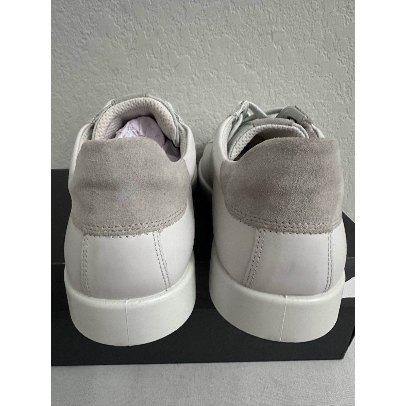 Ecco ECCO Men Street Lite Retro Sneaker Mens 46 EU 12 US White Size US 12 / EU 45 - 5 Thumbnail