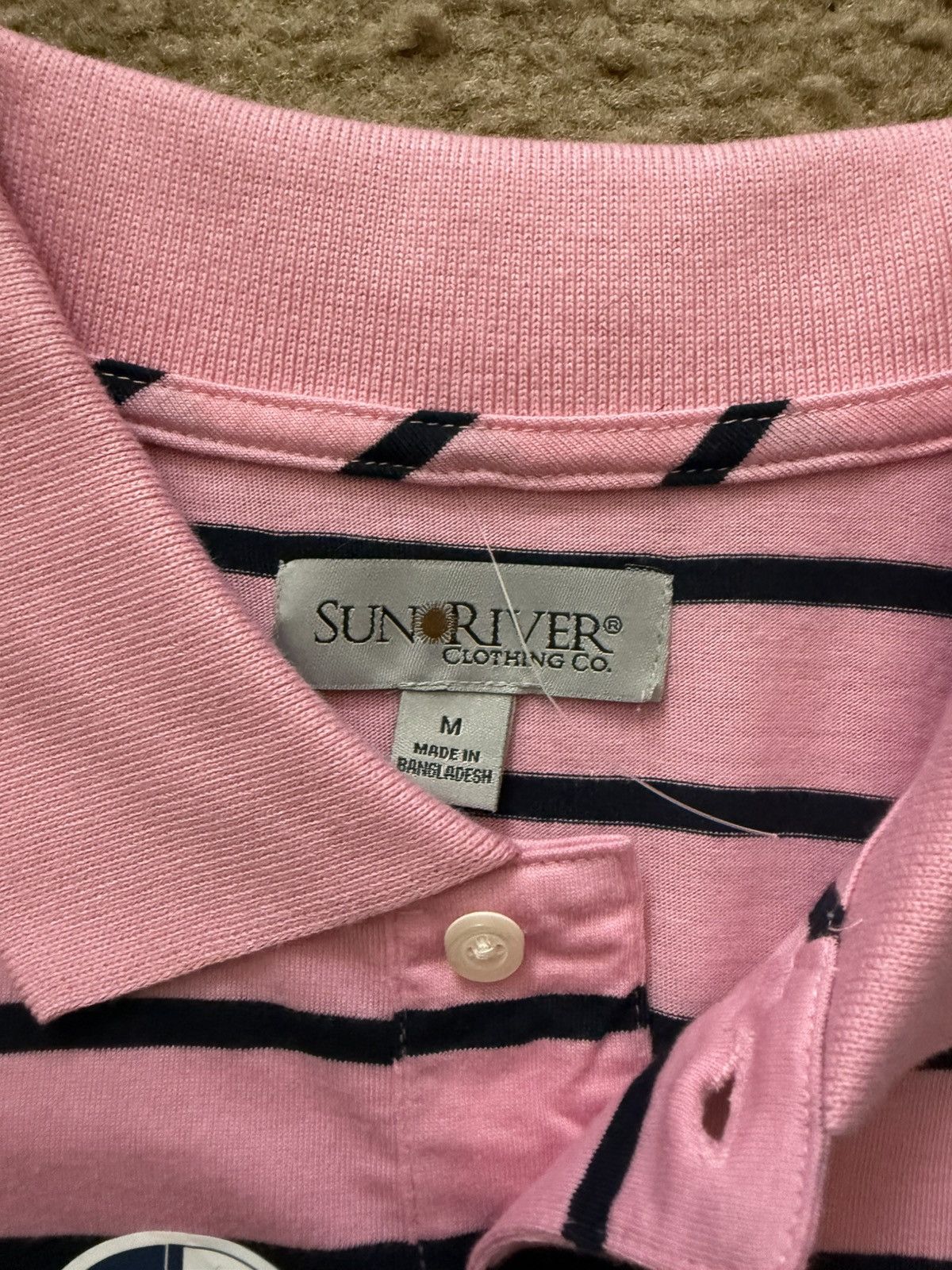 Other Sun River Clothing Co striped polo Size US M / EU 48-50 / 2 - 3 Thumbnail