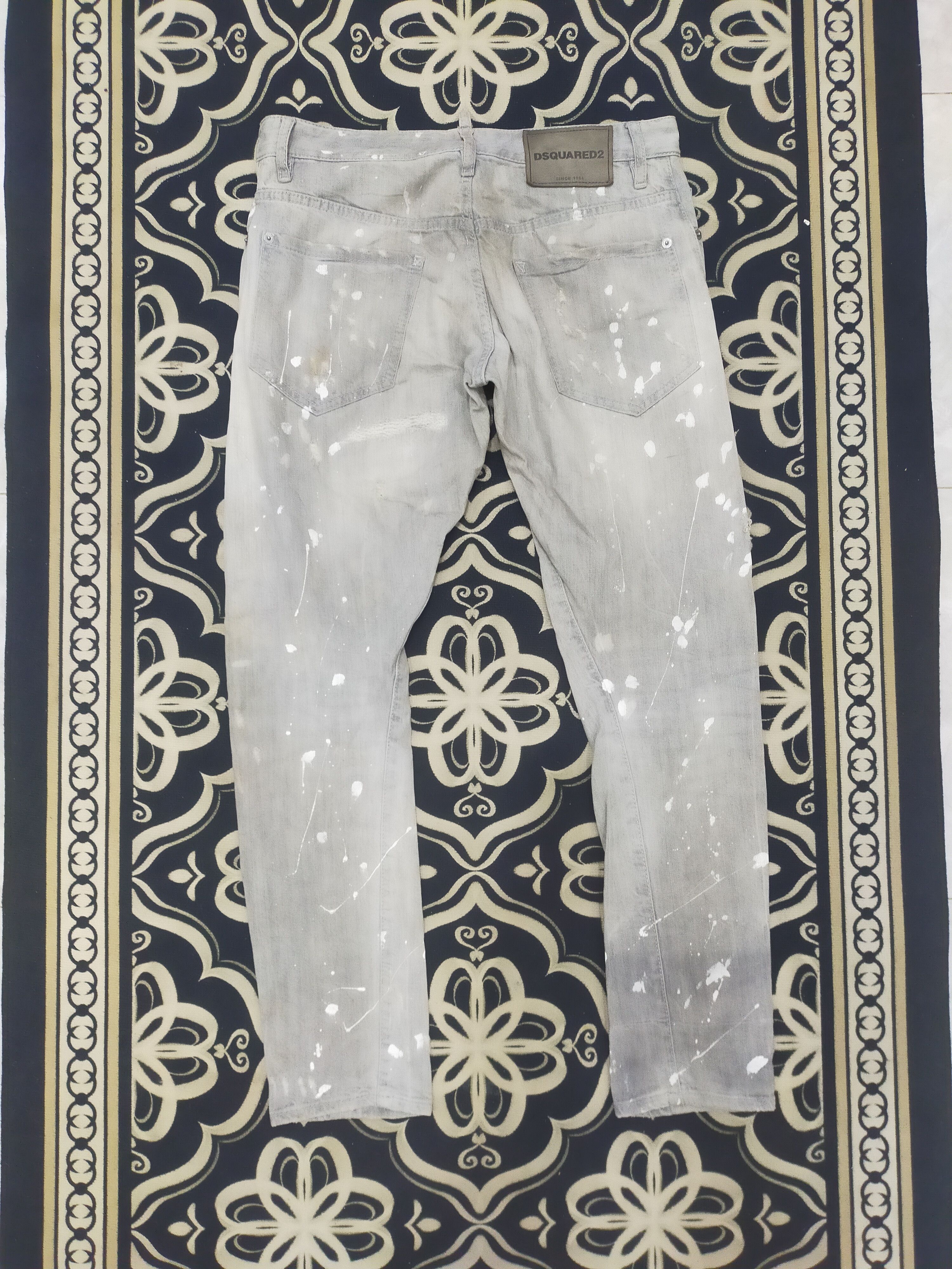 Dsquared2 × Japanese Brand × Le Grande Bleu (L.G.B.) Dsquared Sexy Twist Jean Size US 33 - 2 Thumbnail