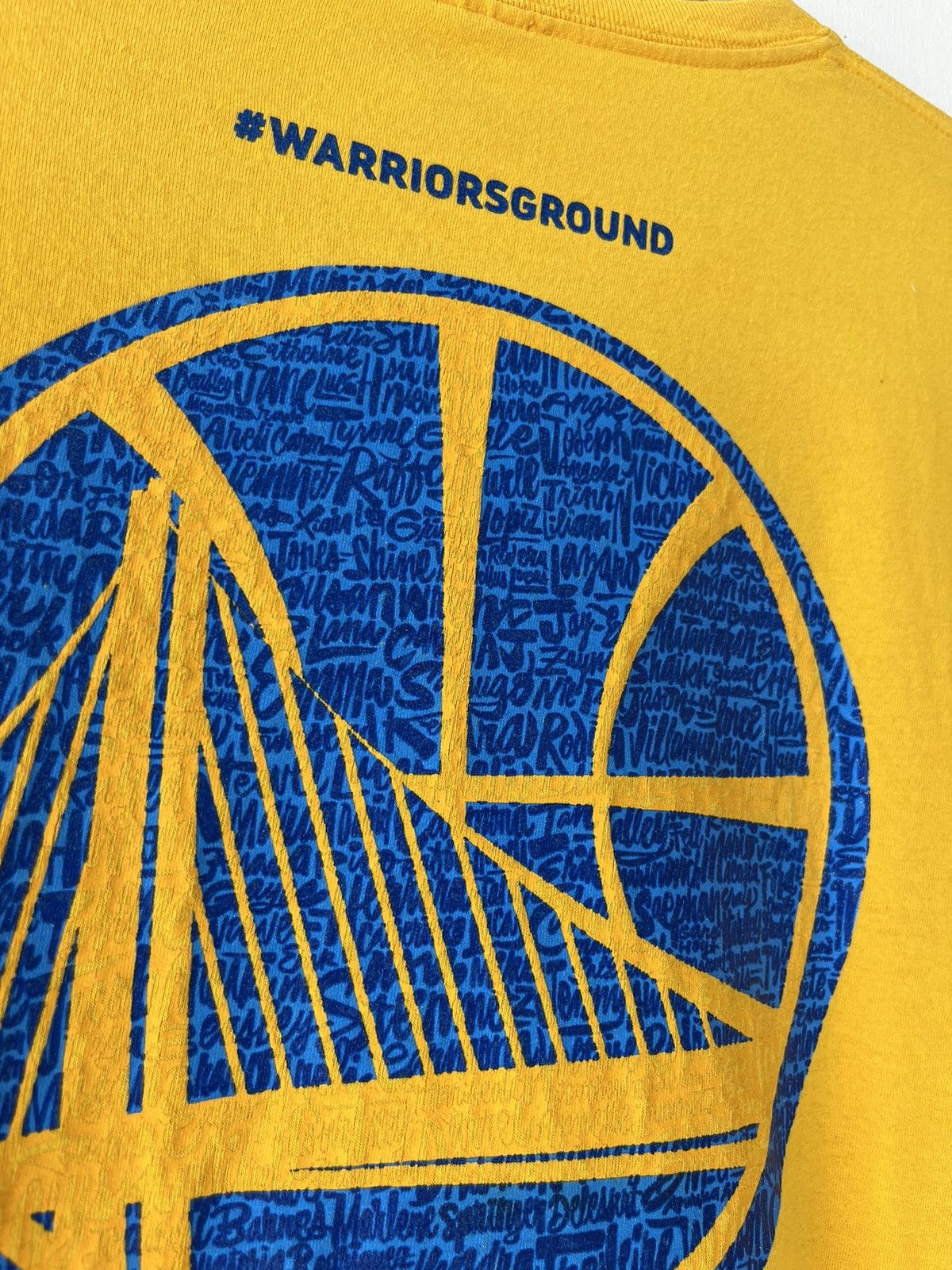 NBA 2018 Final GSW Tribune Tee GSW vs Cavaliers Size US XL / EU 56 / 4 - 4 Thumbnail