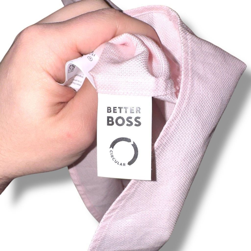 Hugo Boss Boss Hugo Boss Pink Slim-Fit Spread Collar Dress Shirt M 15. Size US M / EU 48-50 / 2 - 5 Thumbnail